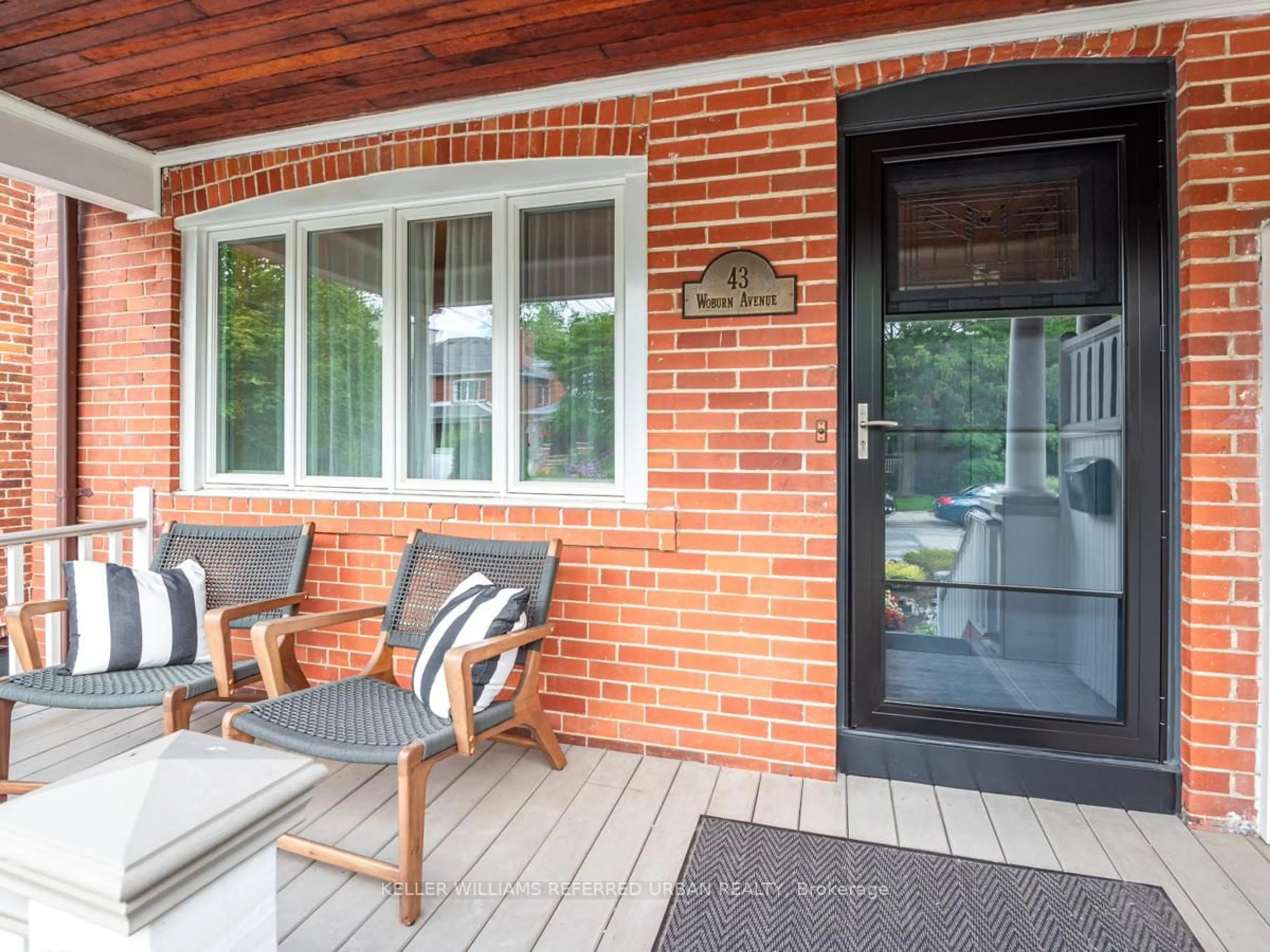 Home with brick exterior material, street for 43 Woburn Ave, Toronto Ontario M5M 1K5
