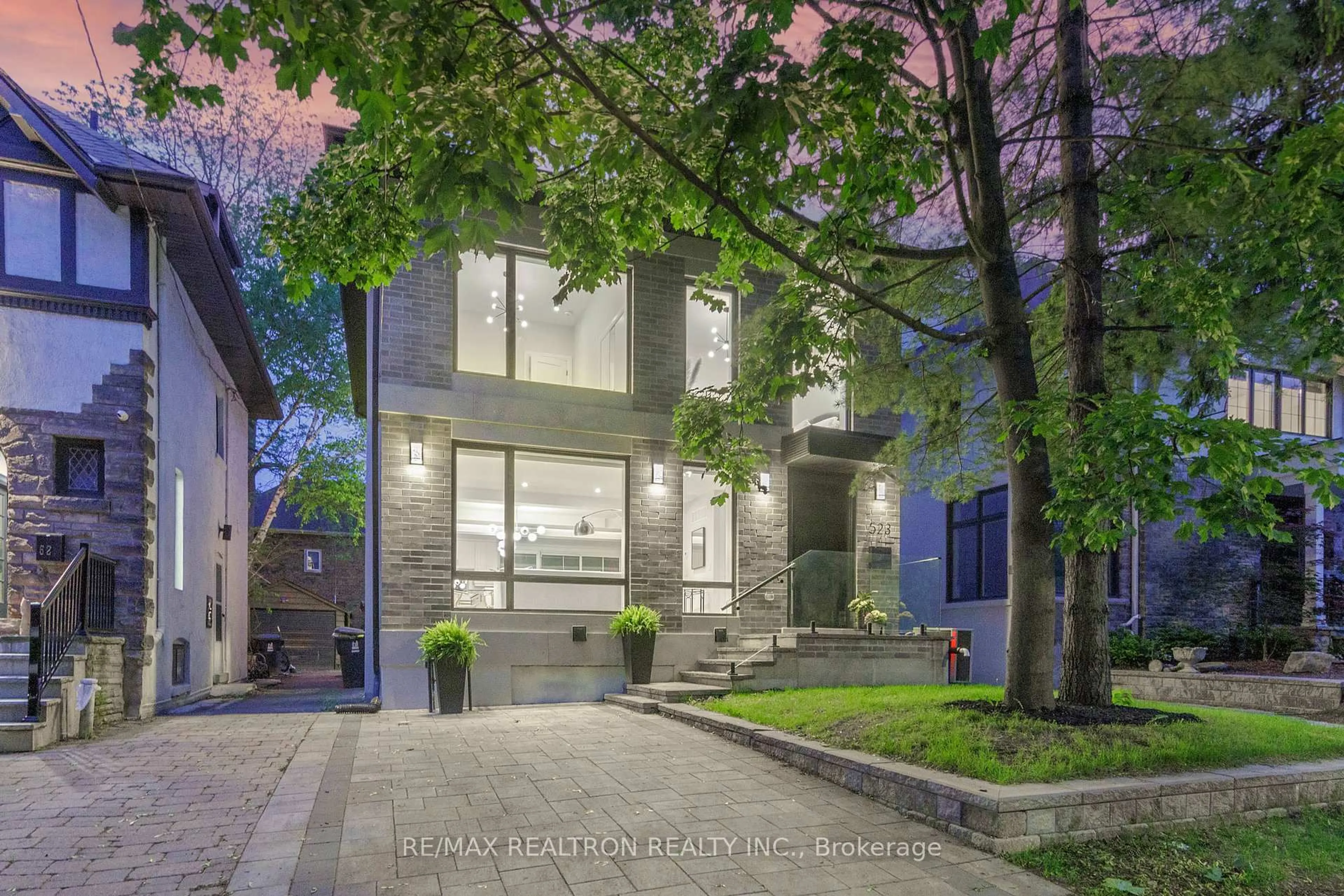 Home with brick exterior material, street for 523 Briar Hill Ave, Toronto Ontario M5N 1N1
