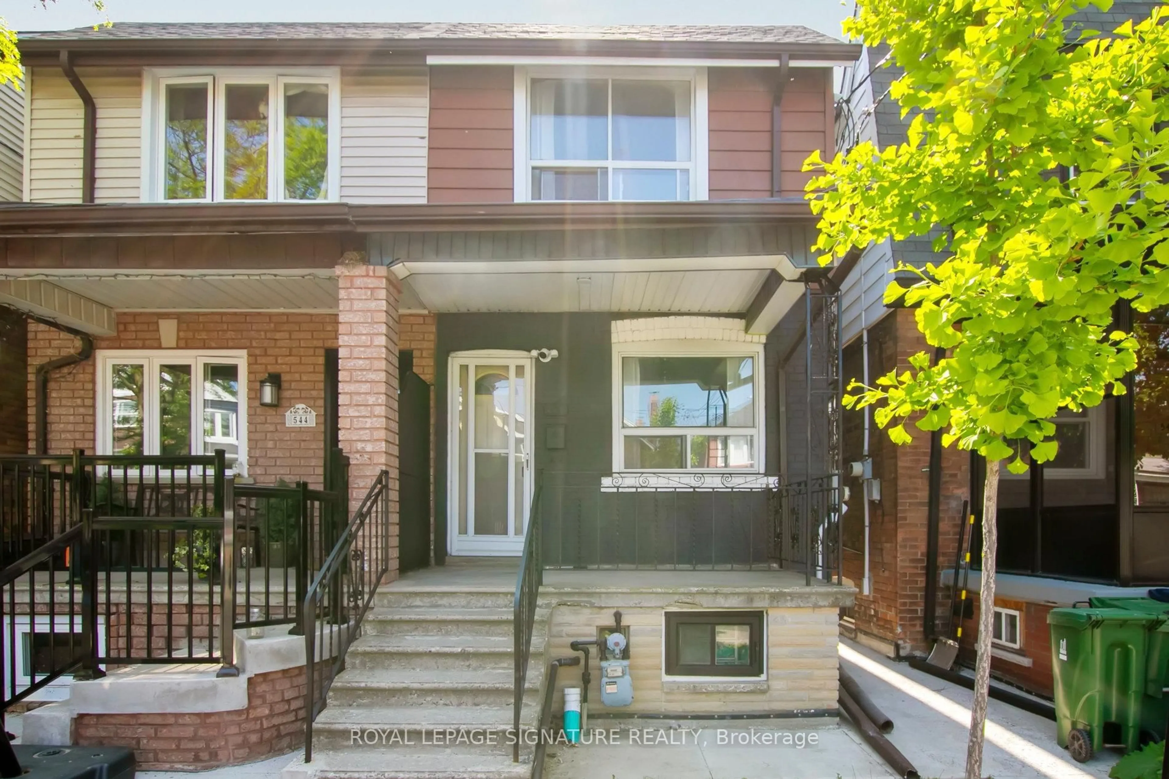 Home with brick exterior material, street for 546 Lauder Ave, Toronto Ontario M6E 3J6