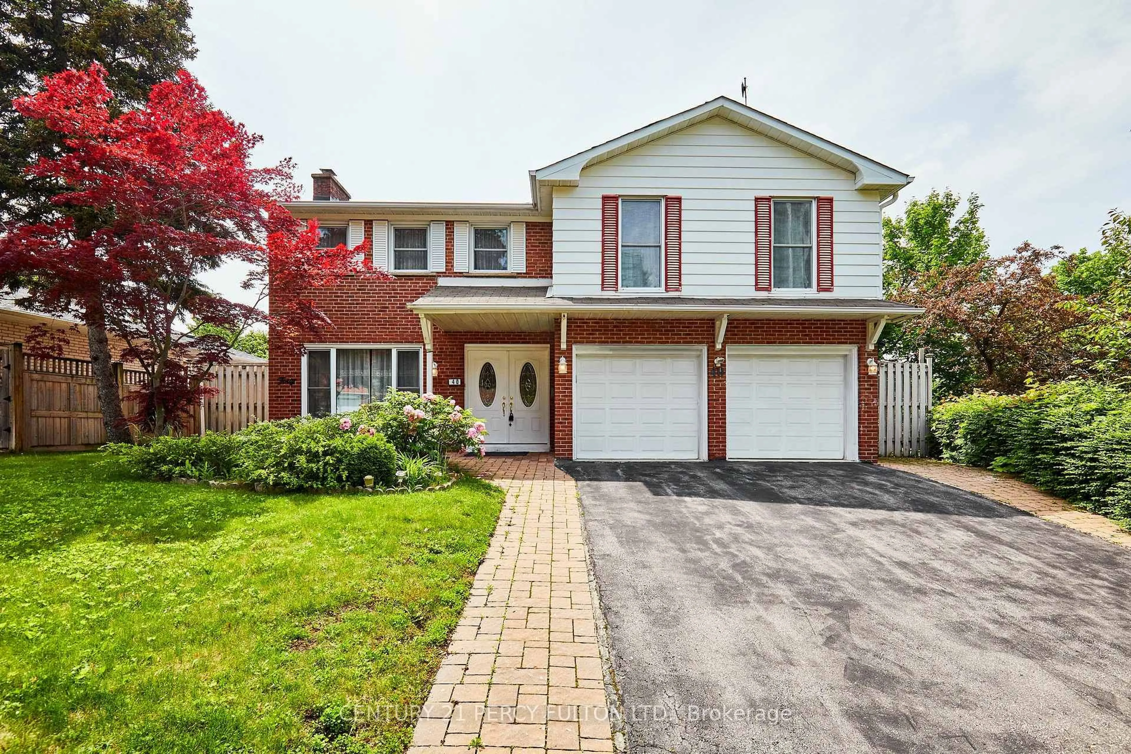 Home with brick exterior material, street for 40 Farmview Cres, Toronto Ontario M2J 1G4