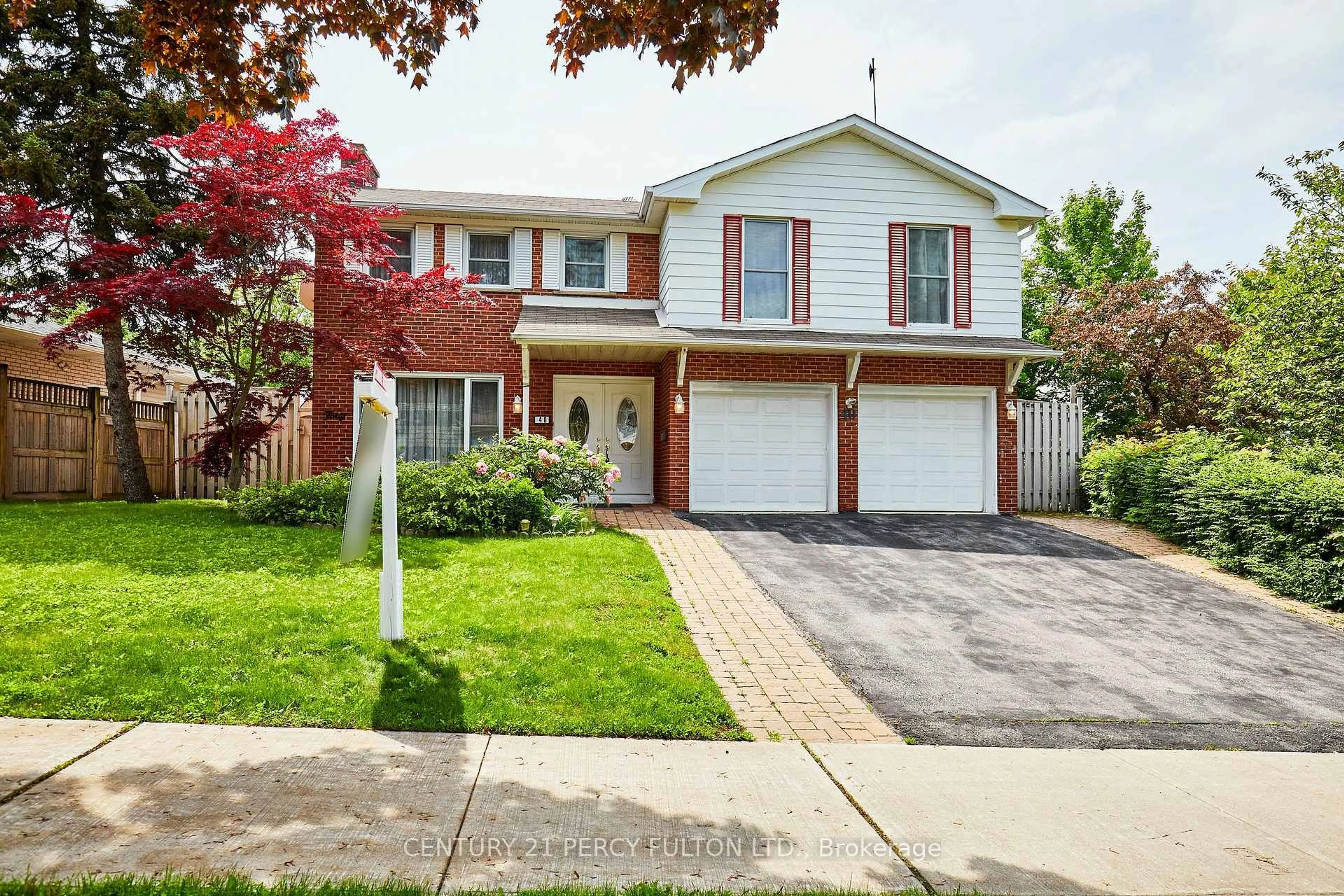 Home with brick exterior material, street for 40 Farmview Cres, Toronto Ontario M2J 1G4