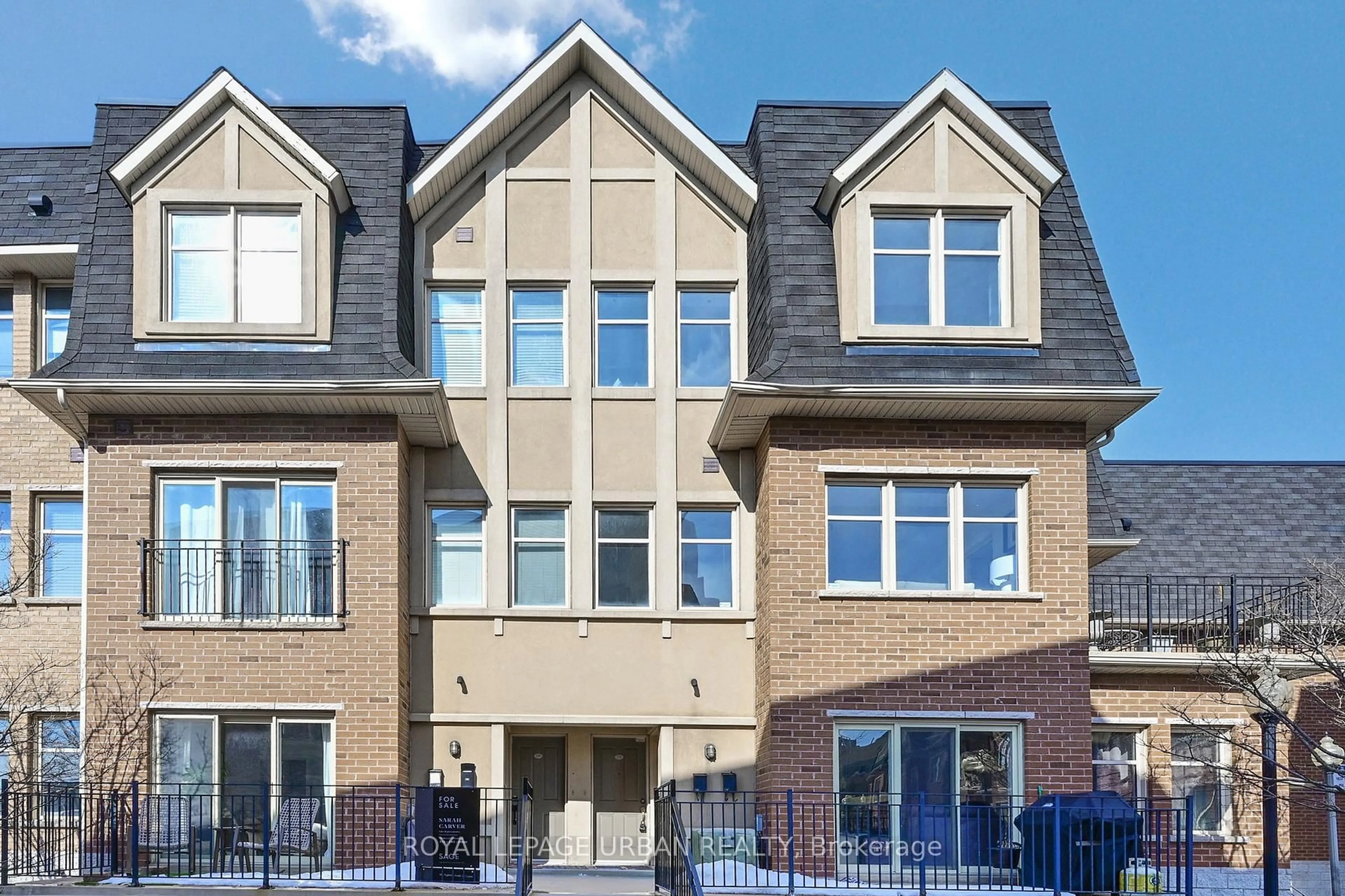 Home with brick exterior material, street for 1837 Eglinton Ave #235, Toronto Ontario M4A 2Y4