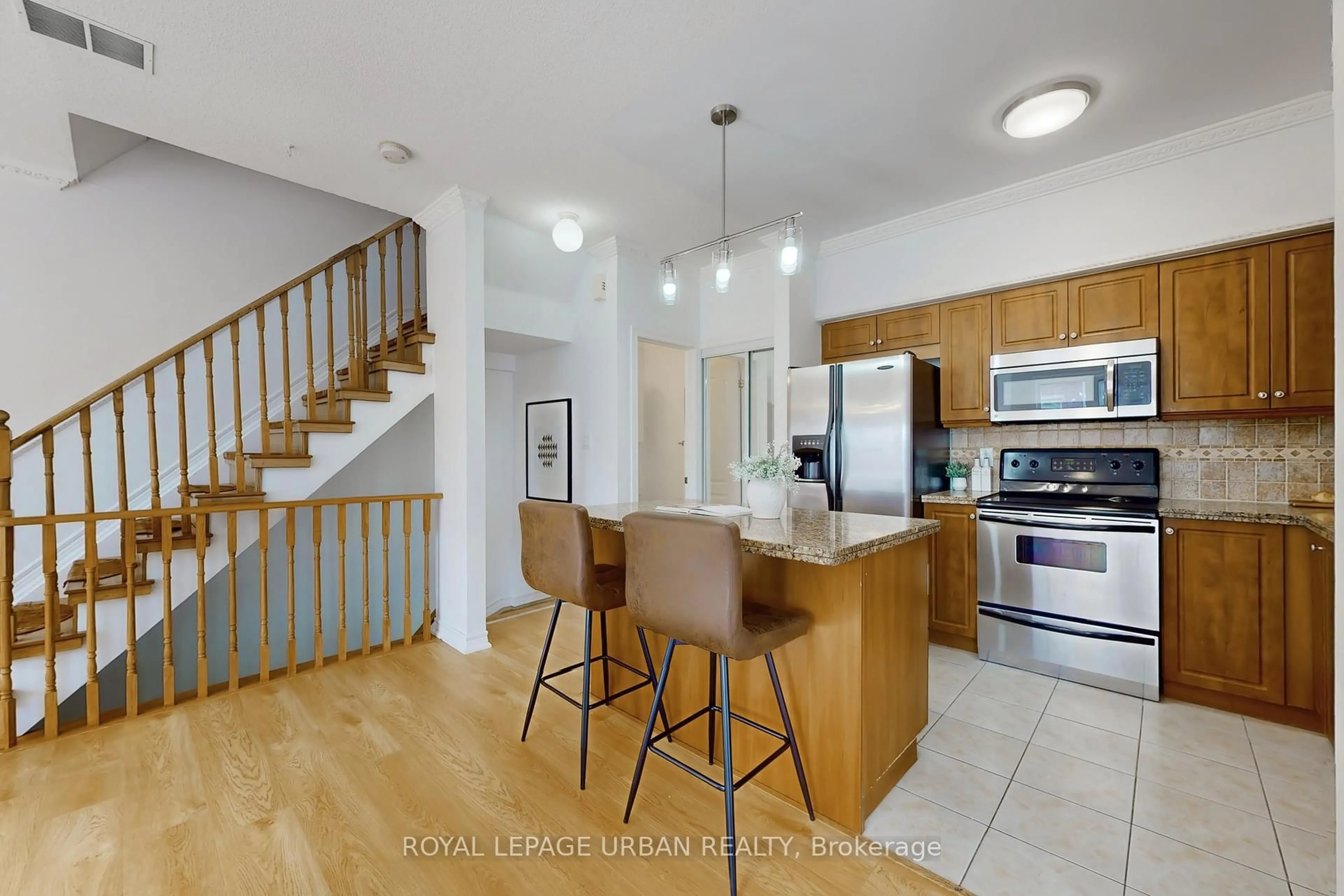 Open concept kitchen, unknown for 1837 Eglinton Ave #235, Toronto Ontario M4A 2Y4