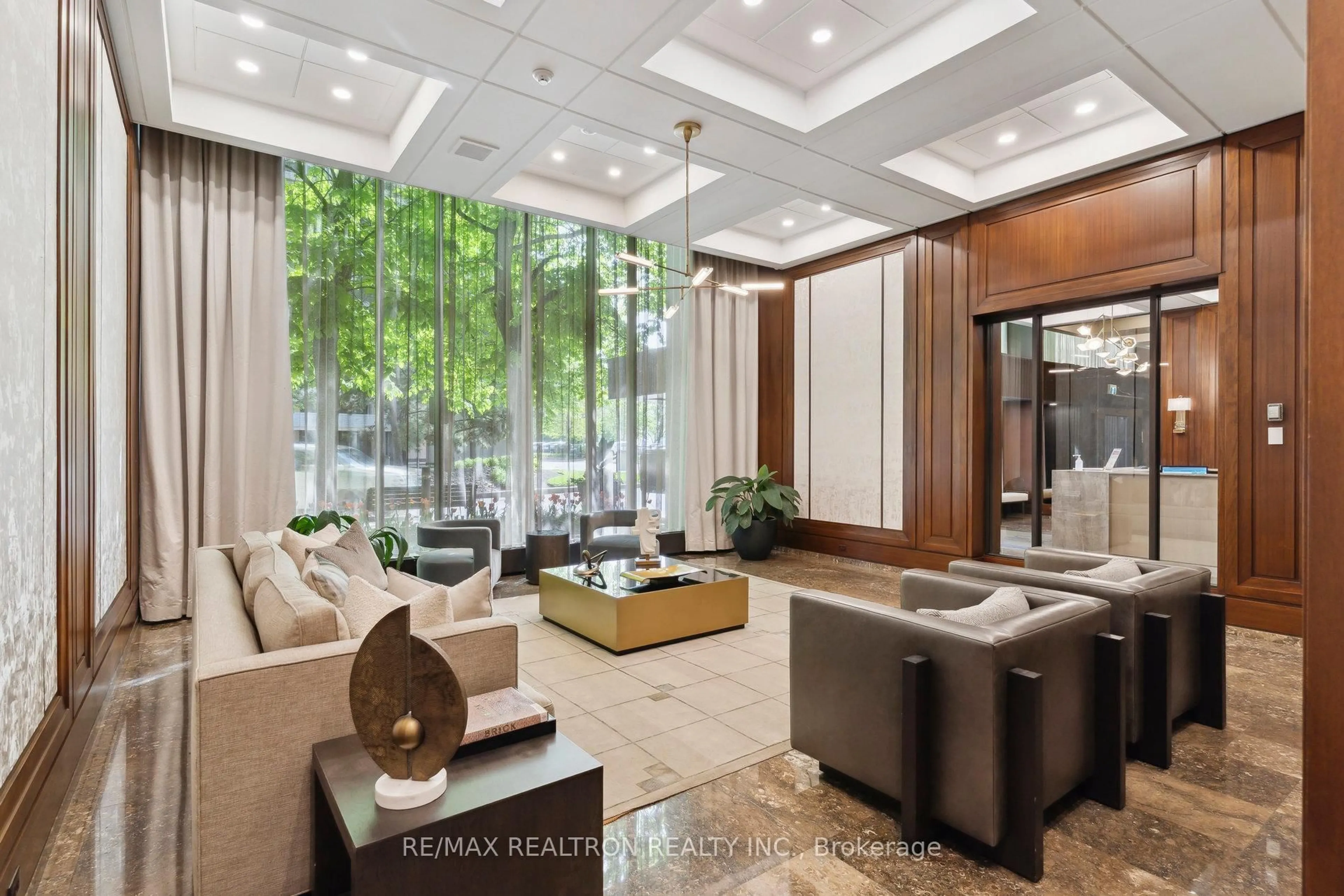 Lobby for 65 Harbour Sq #3206, Toronto Ontario M5J 2L4