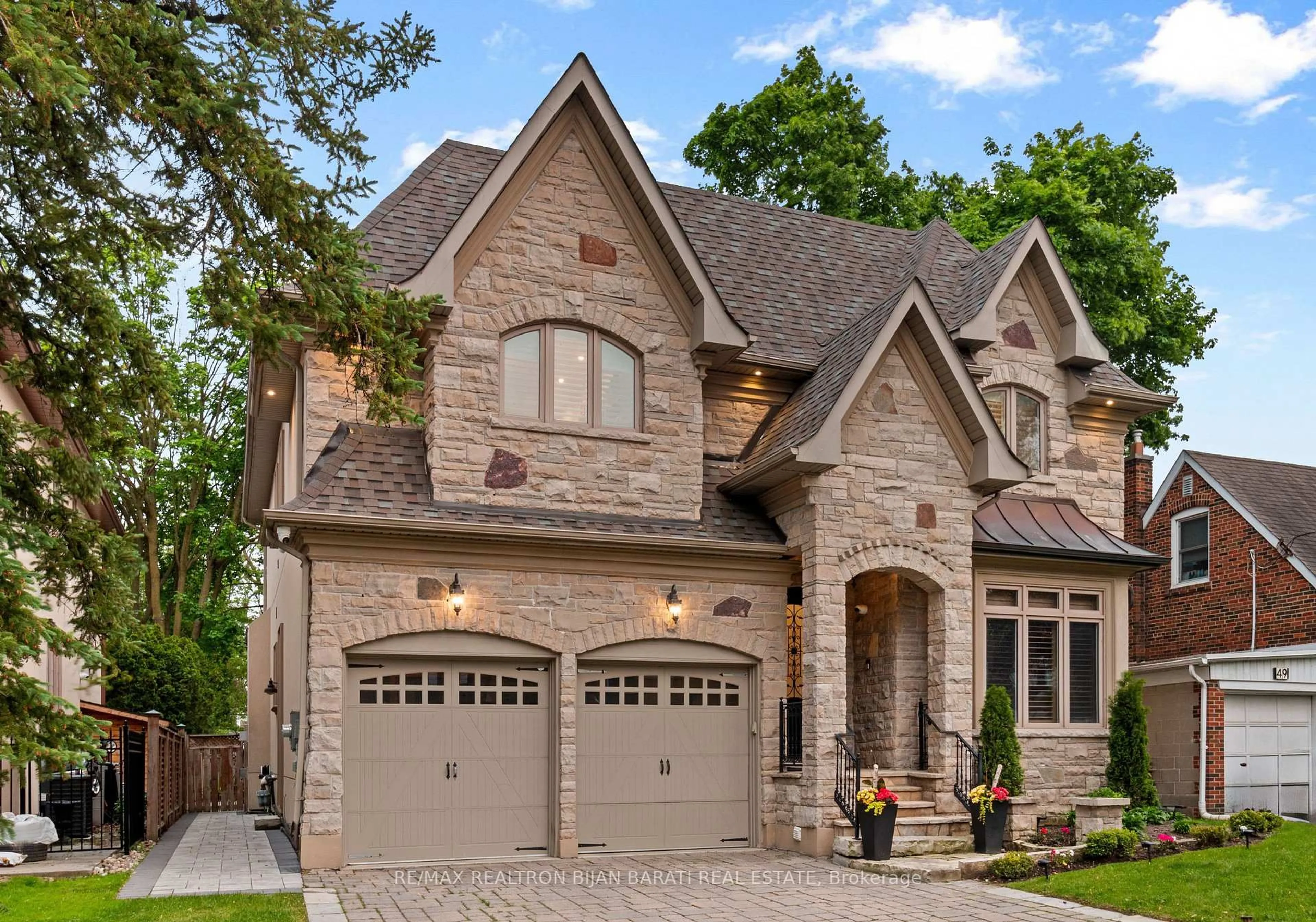 Home with brick exterior material, street for 47 Lurgan Dr, Toronto Ontario M2R 1K7