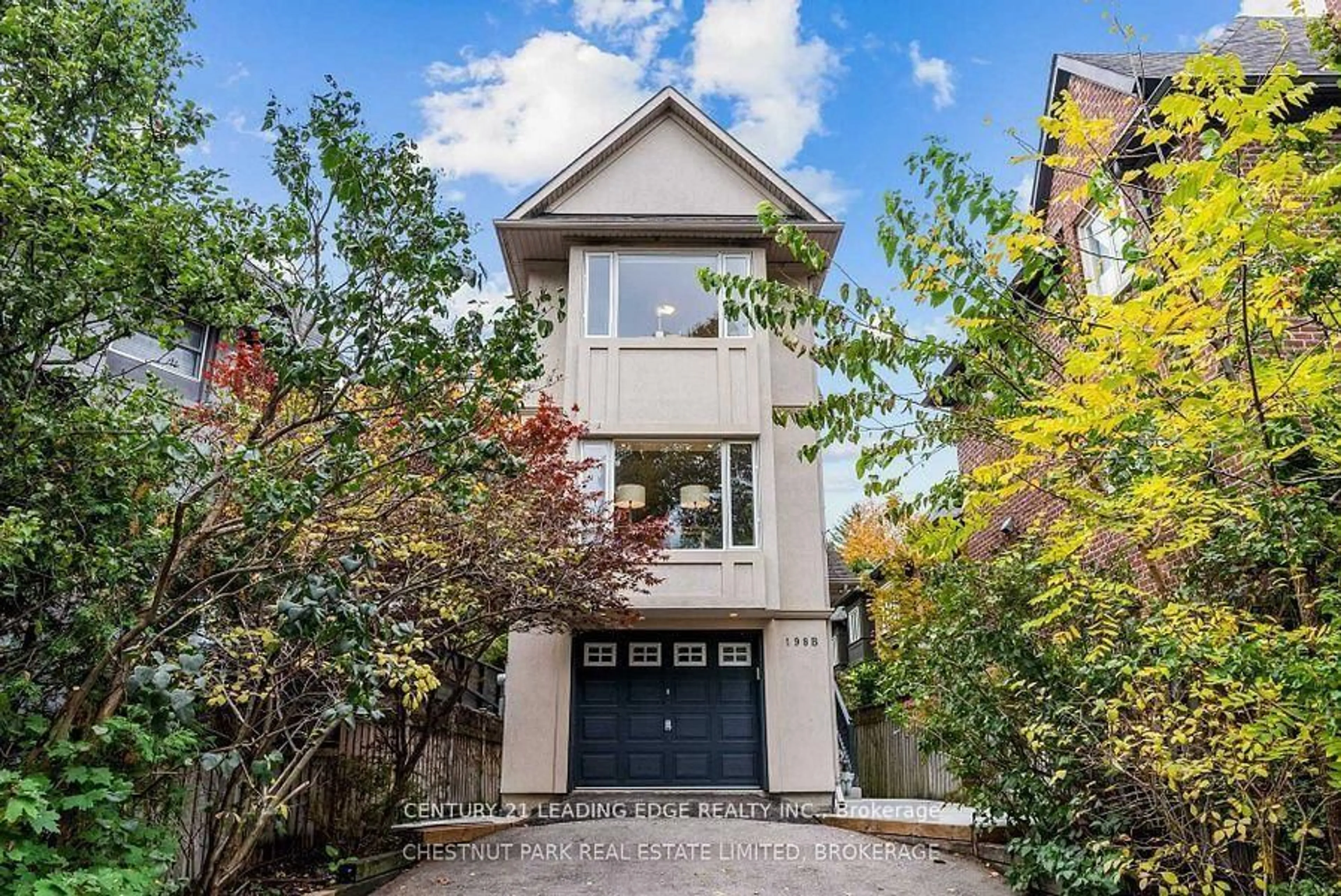 Home with brick exterior material, street for 198 B Moore Ave, Toronto Ontario M4T 1V8