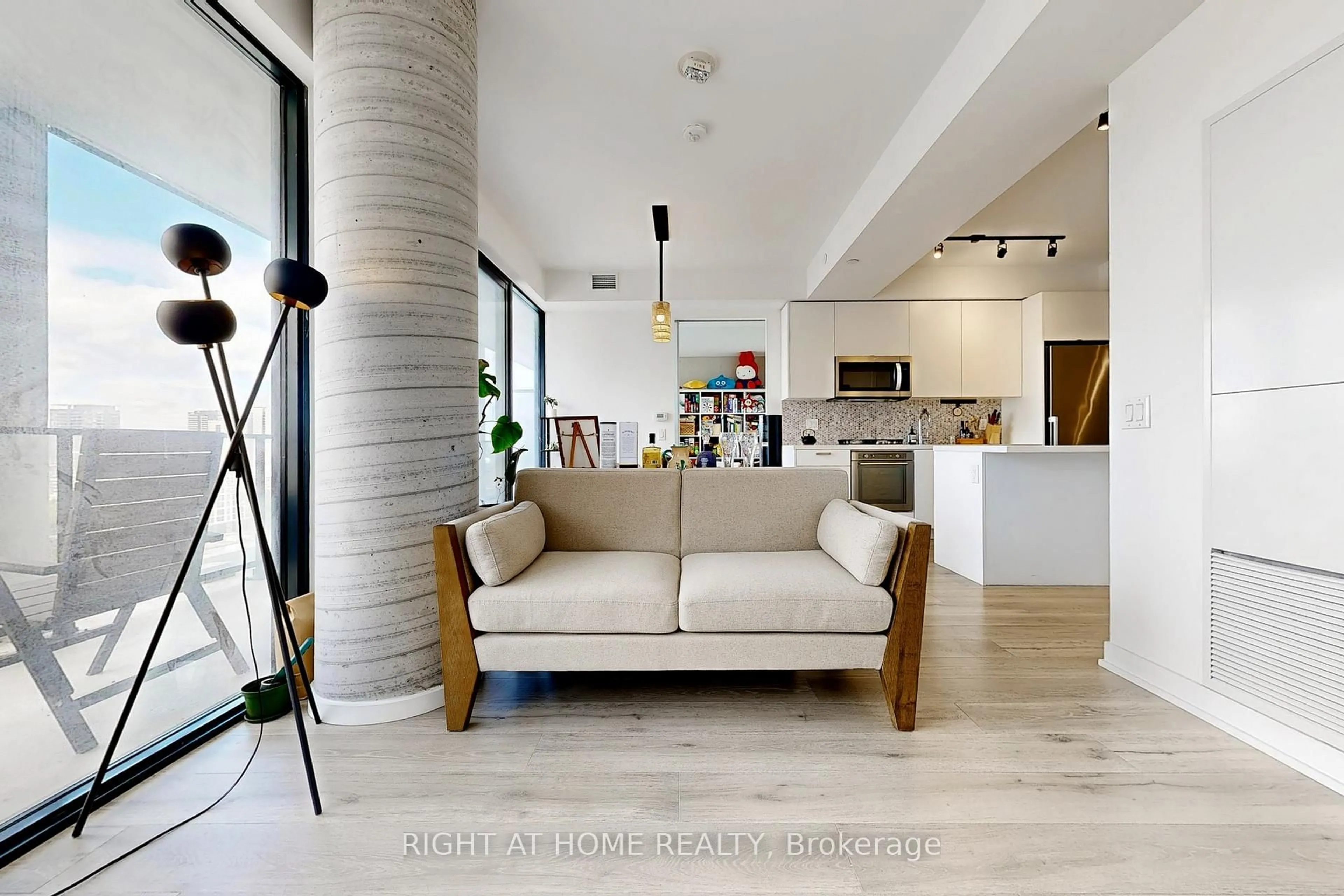 Living room with furniture, unknown for 55 Ontario St #1601, Toronto Ontario M5A 0T8