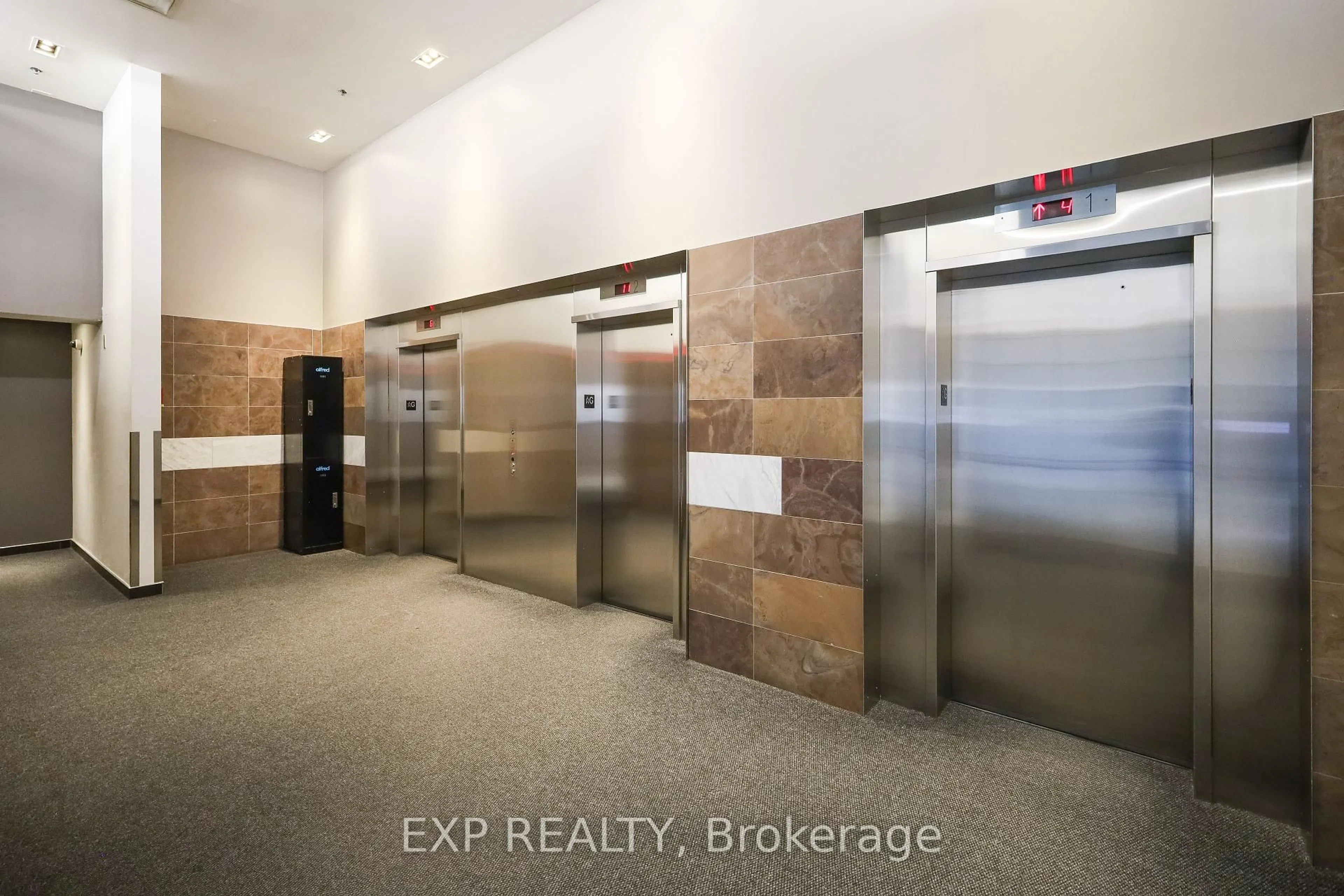 Indoor foyer for 20 Joe Shuster Way #322, Toronto Ontario M6K 0A3