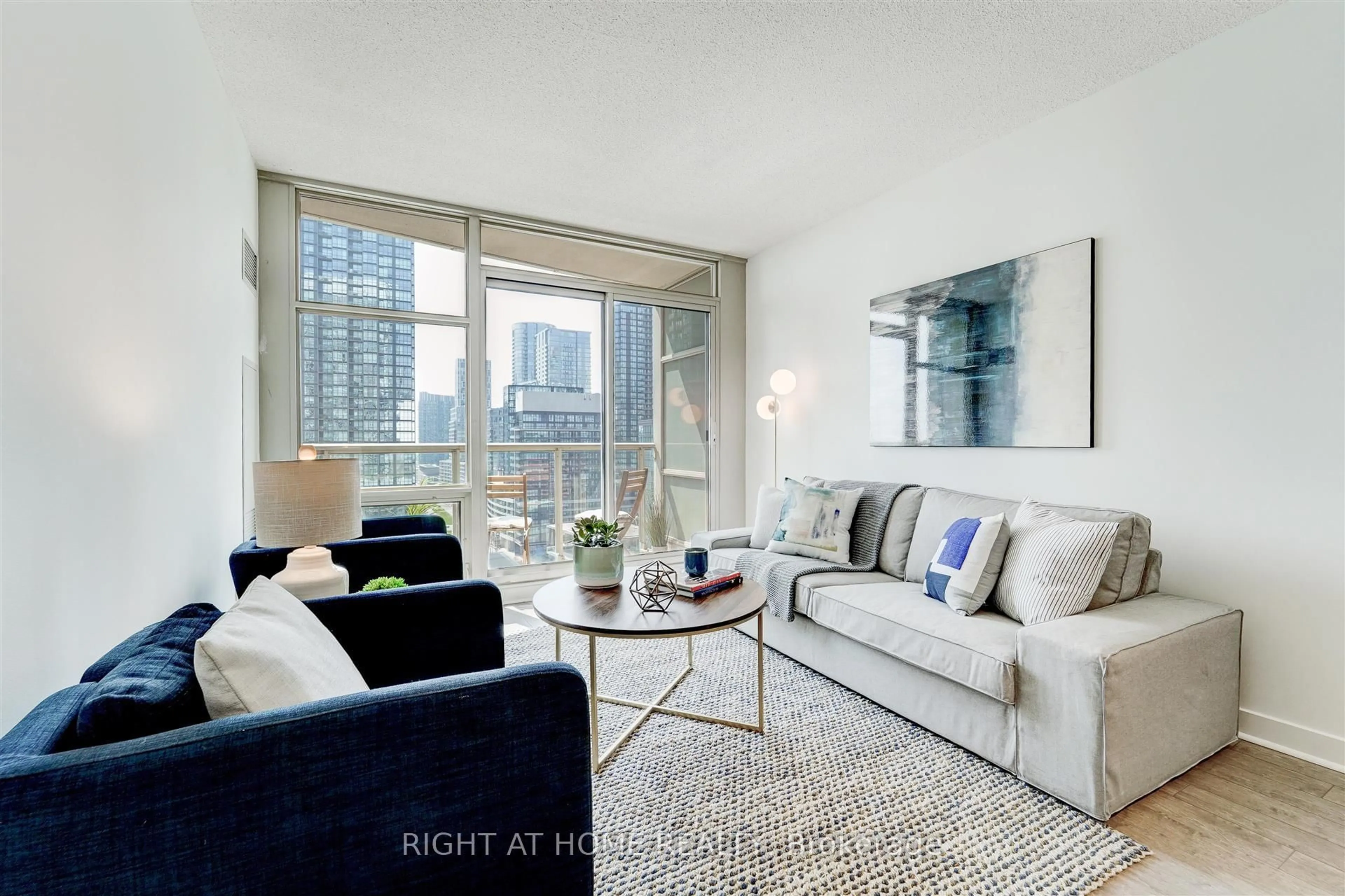 Living room with furniture, unknown for 10 Navy Wharf Crt #2001, Toronto Ontario M5V 3V2