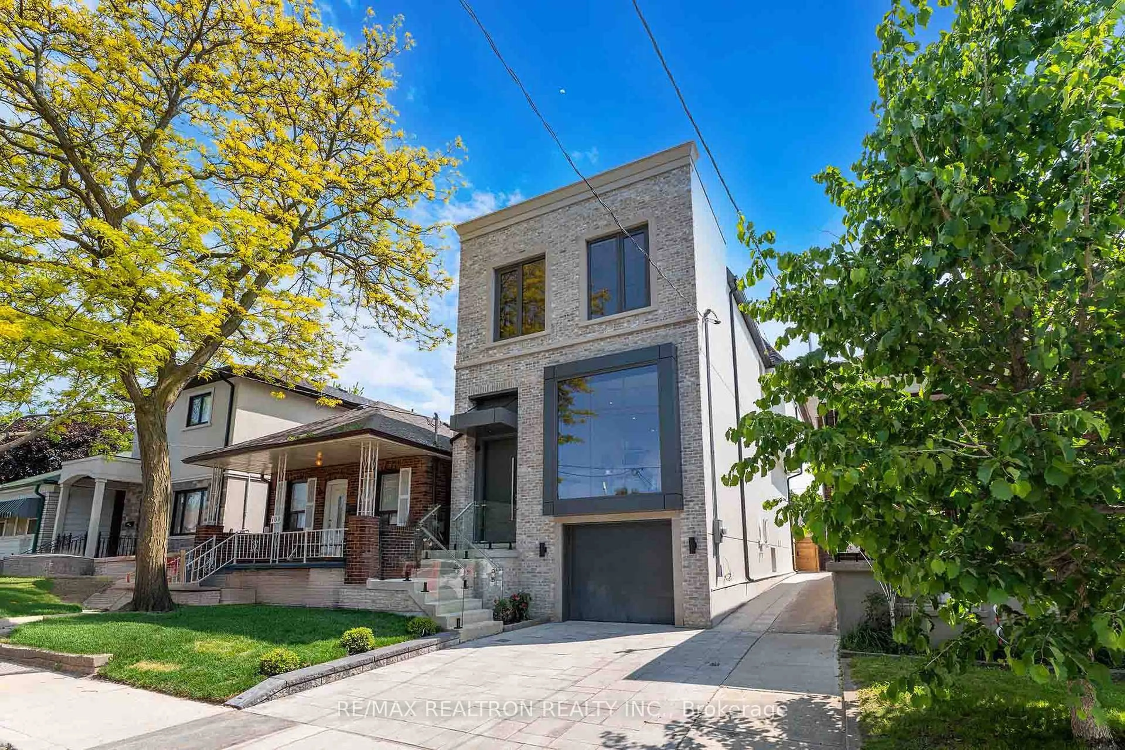 Home with brick exterior material, street for 107 Alameda Ave, Toronto Ontario M6C 3W8