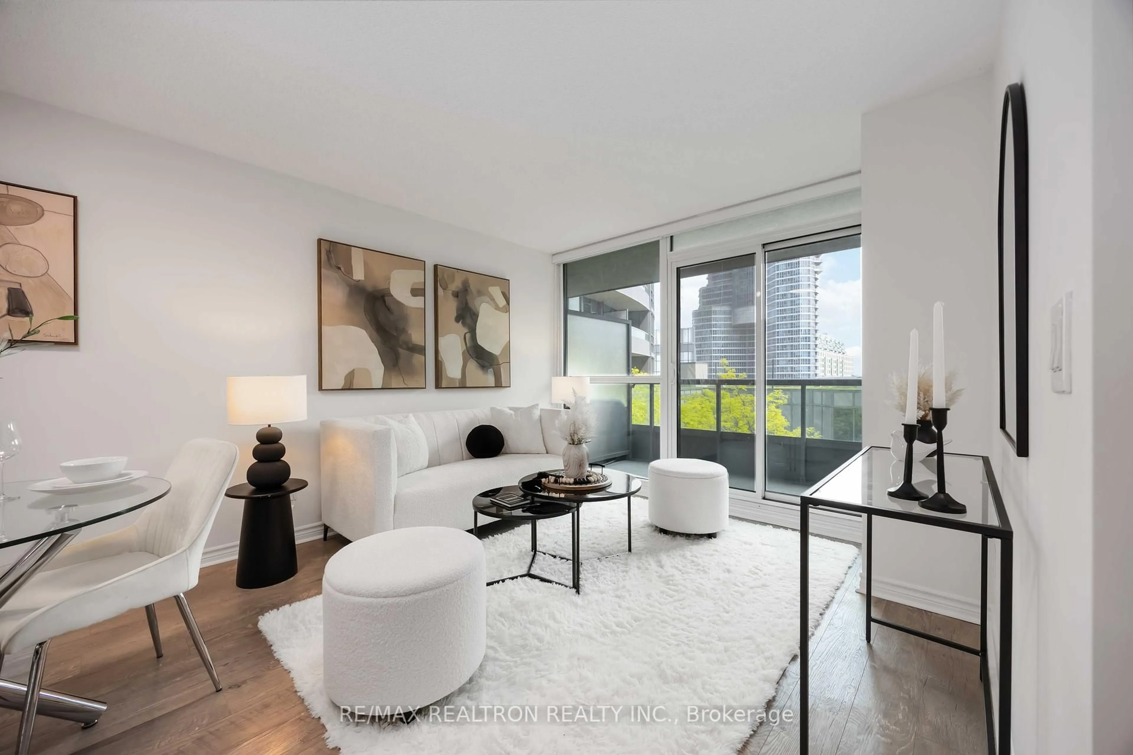 Living room with furniture, unknown for 25 Lower Simcoe St #525, Toronto Ontario M5J 3A1