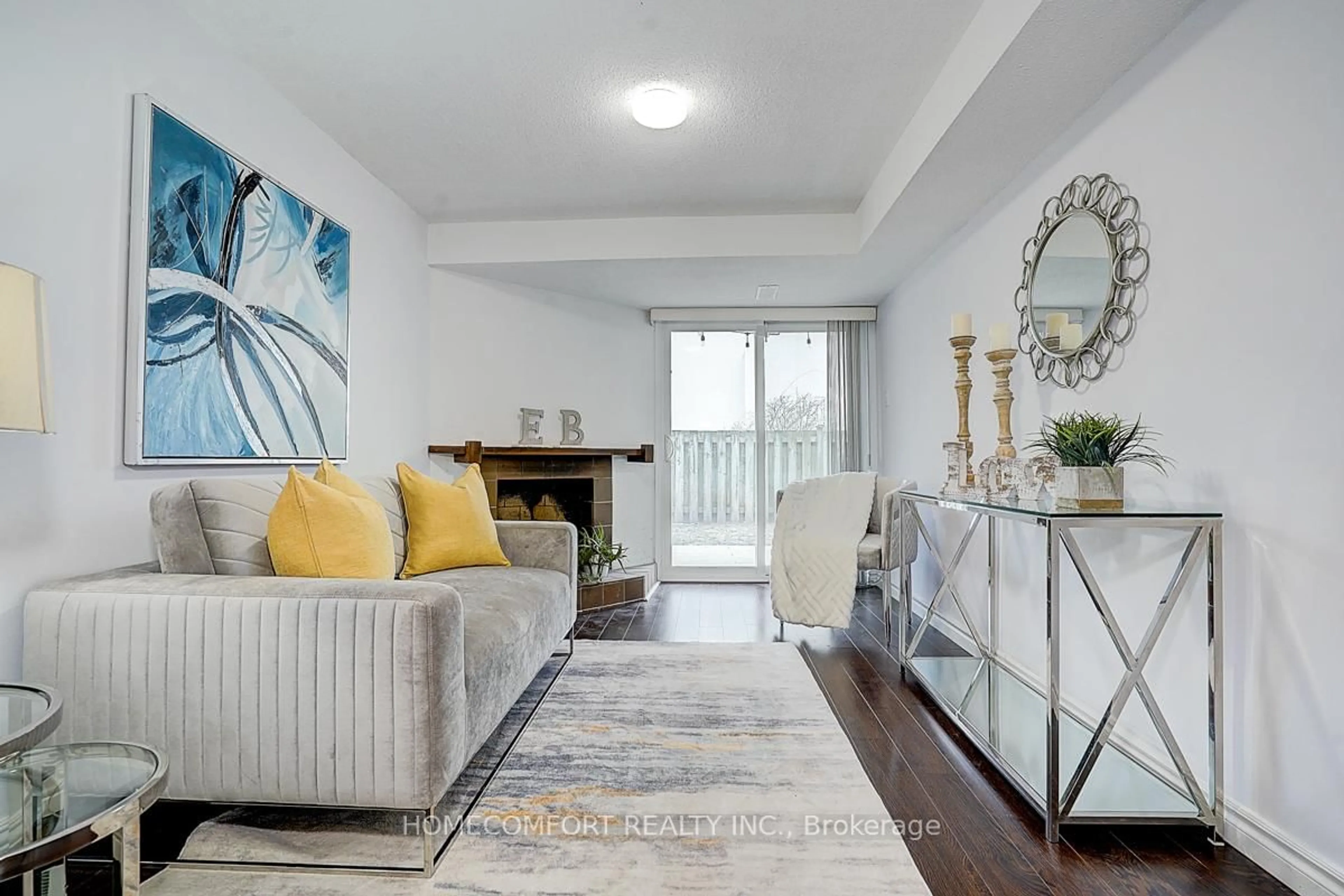 Living room with furniture, unknown for 68 Maris Shepway, Toronto Ontario M2J 4S1