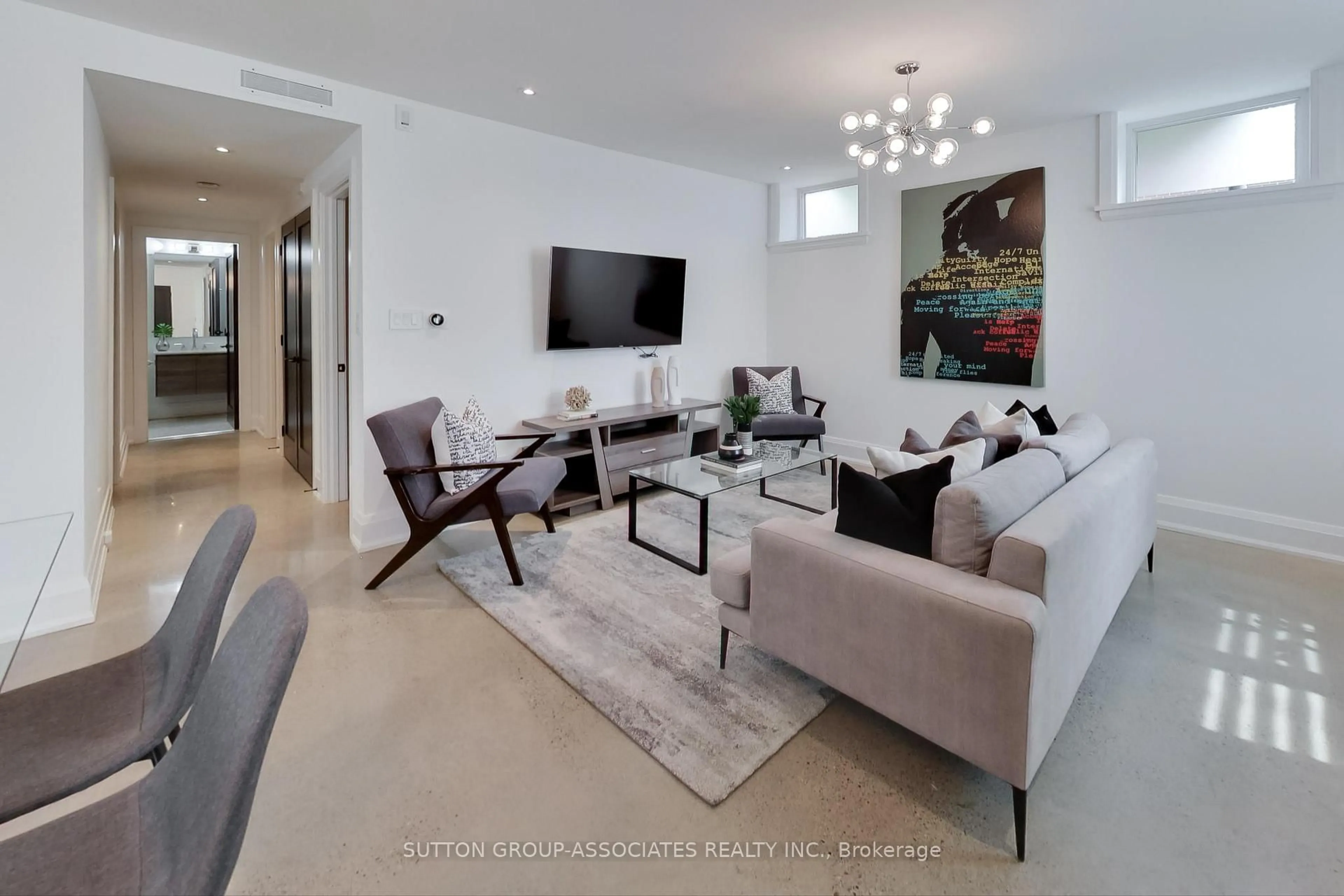 Living room with furniture, unknown for 1733 Bathurst St #1A, Toronto Ontario M5P 3K4