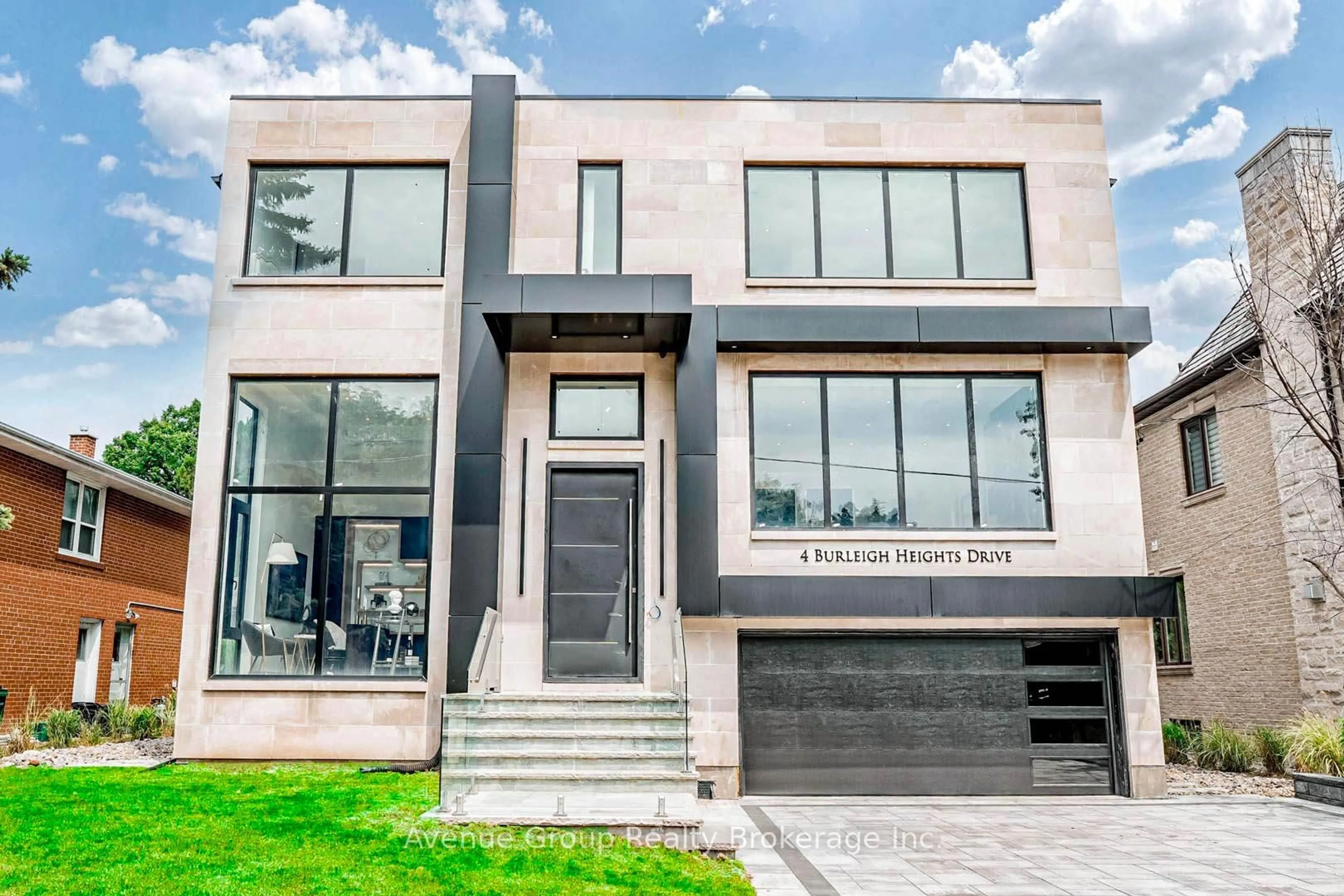 Home with brick exterior material, street for 4 Burleigh Heights Dr, Toronto Ontario M2K 1Y7
