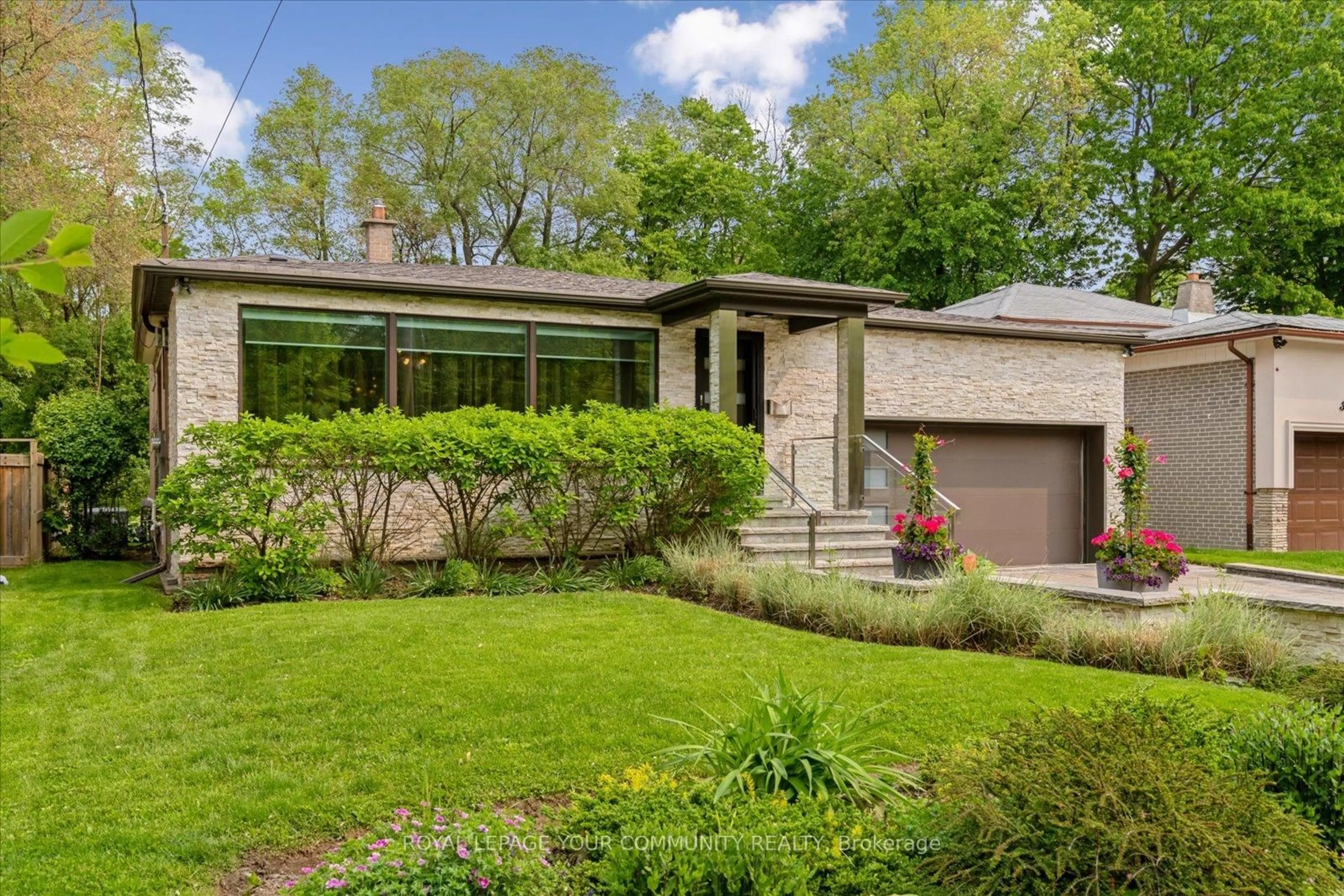 Home with brick exterior material, street for 338 Betty Ann Dr, Toronto Ontario M2R 1B3