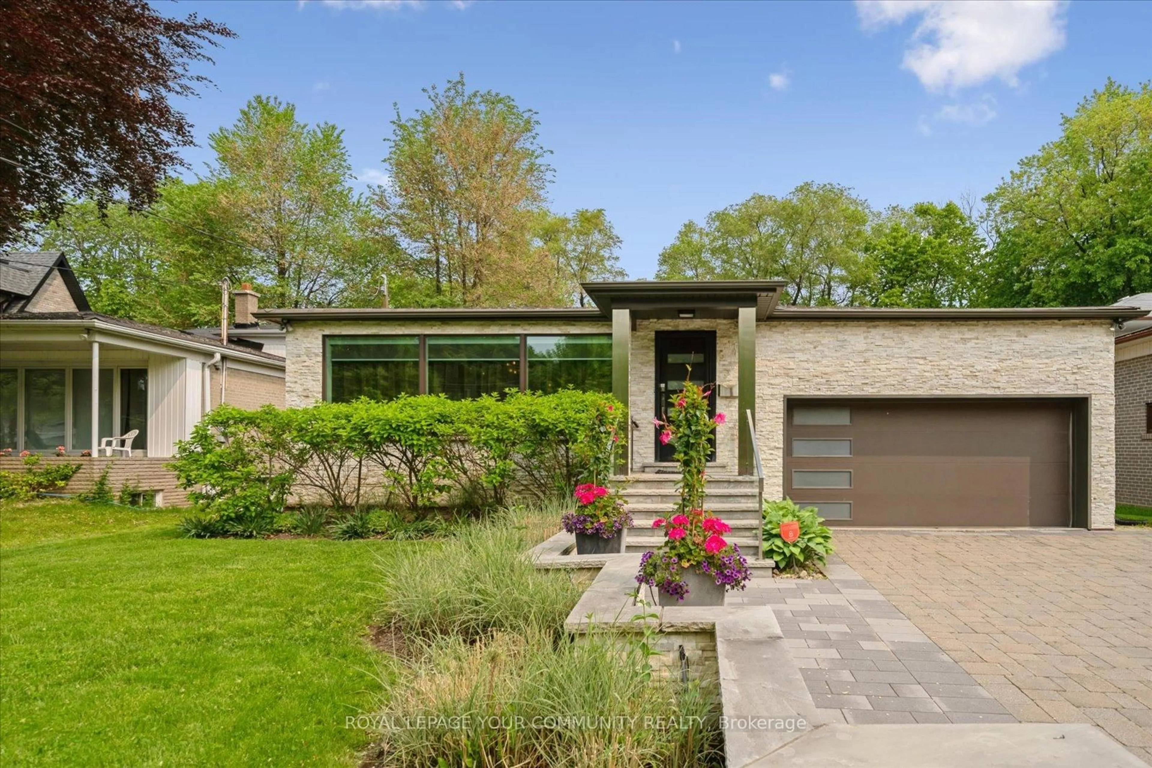 Home with brick exterior material, street for 338 Betty Ann Dr, Toronto Ontario M2R 1B3