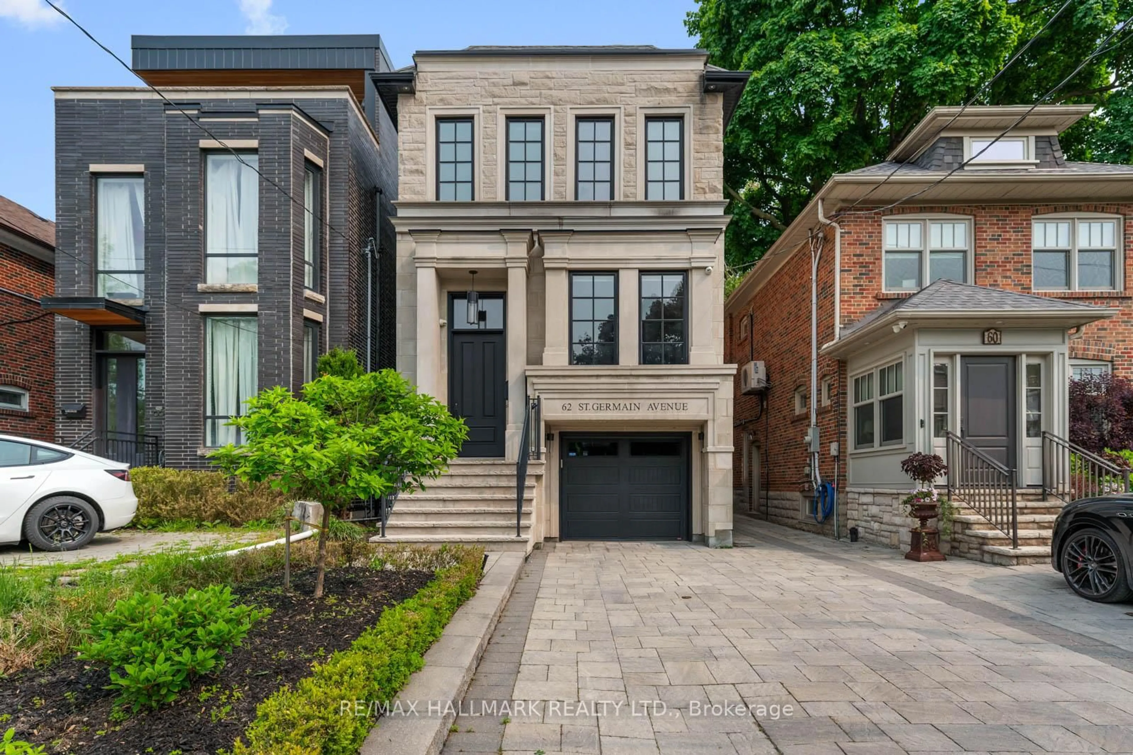 Home with brick exterior material, street for 62 St Germain Ave, Toronto Ontario M5M 1V8