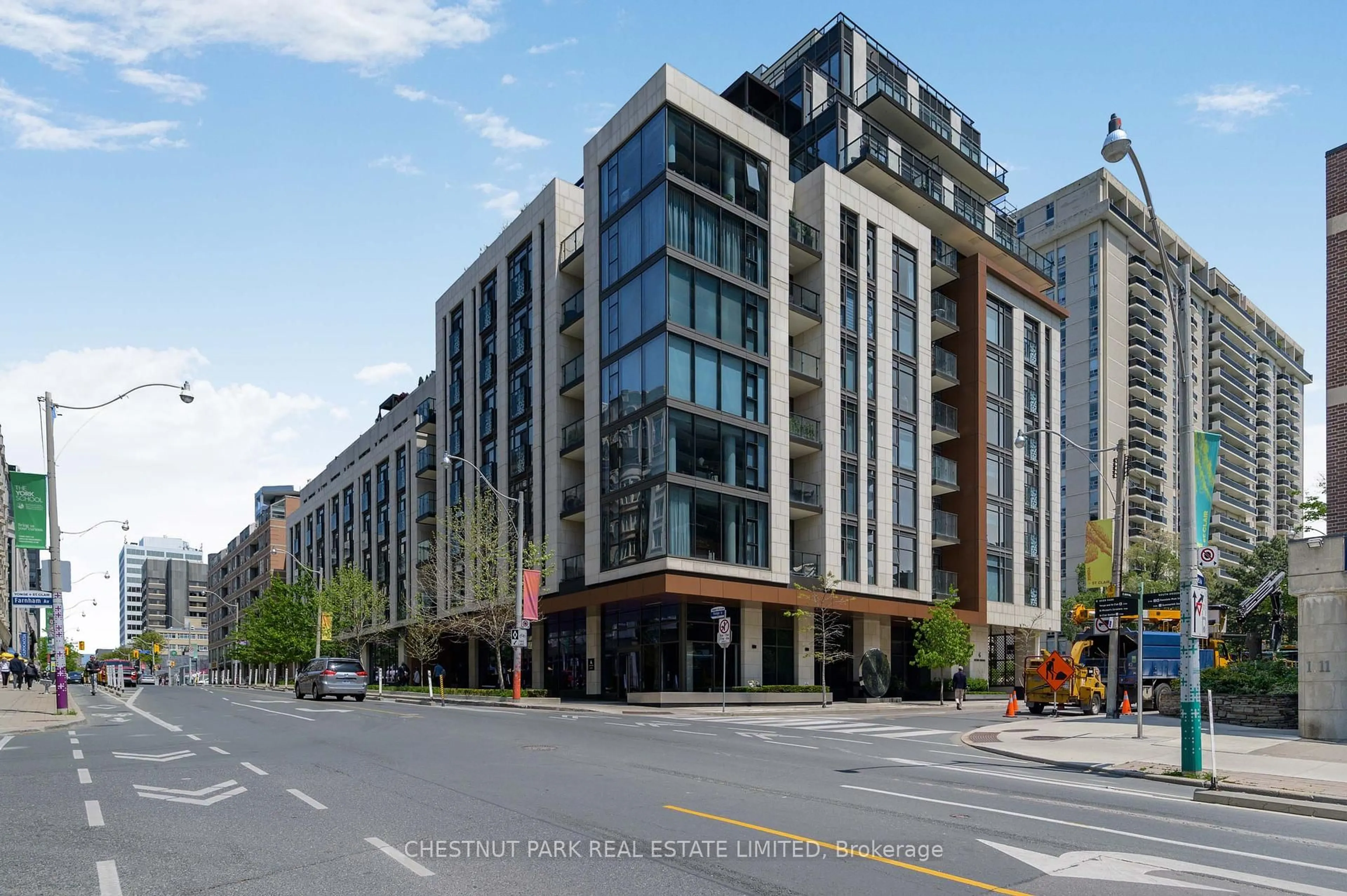 Patio, street for 6 Jackes Ave #205, Toronto Ontario M4T 1X9