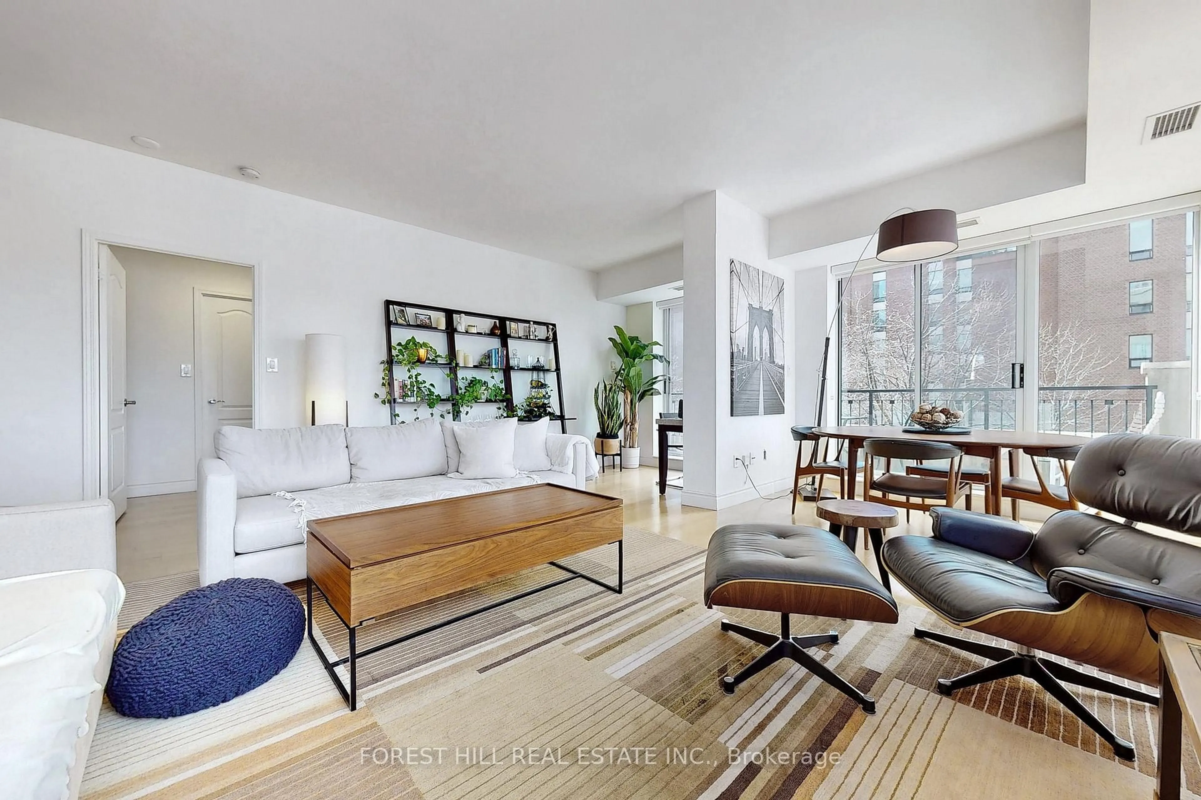 Living room with furniture, unknown for 77 McMurrich St #302, Toronto Ontario M5R 3V3
