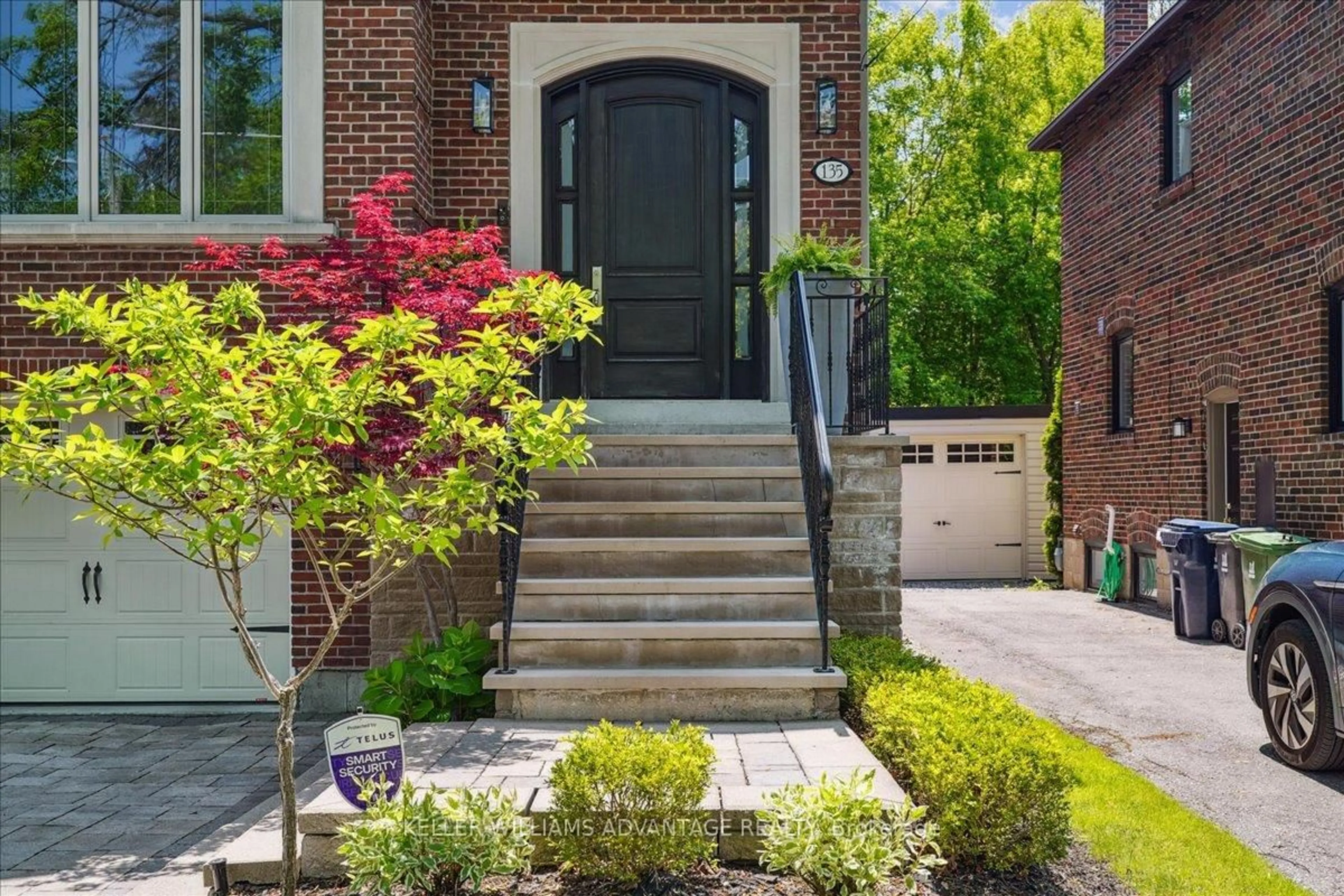 Home with brick exterior material, street for 135 Glenvale Blvd, Toronto Ontario M4G 2W1