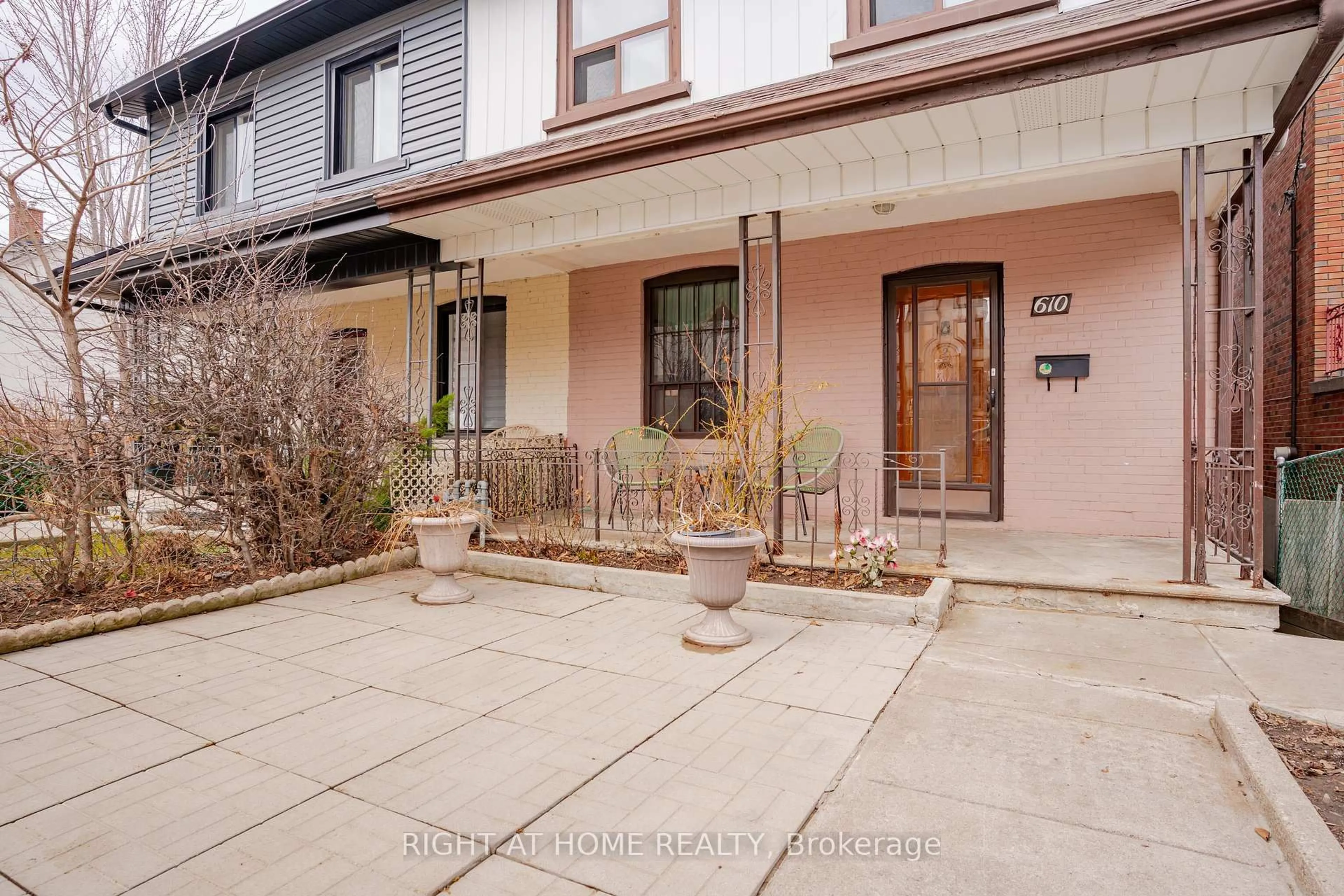 Home with brick exterior material, street for 610 Lauder Ave, Toronto Ontario M6E 3J7