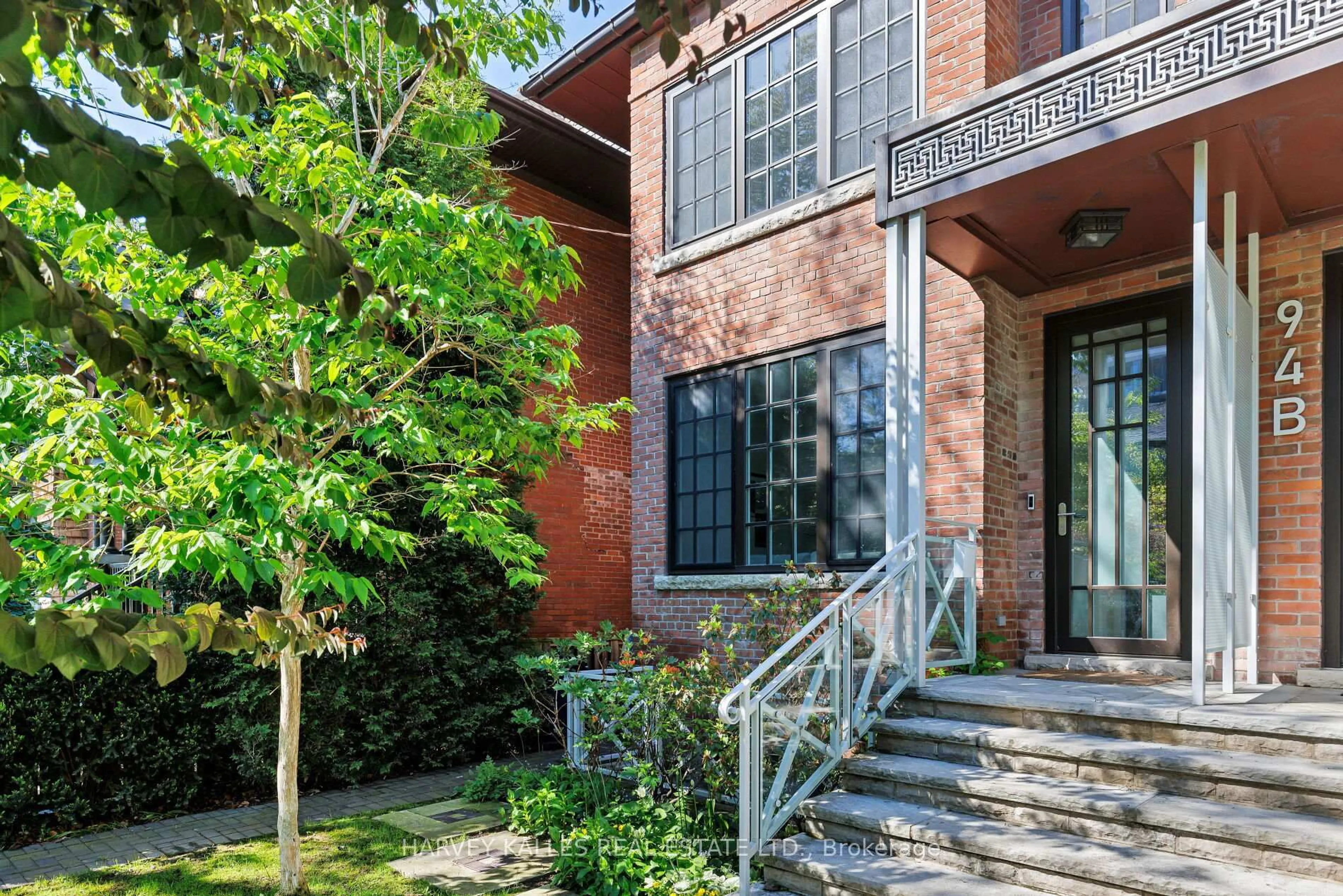Home with brick exterior material, street for 94A Admiral Rd, Toronto Ontario M5R 2L6