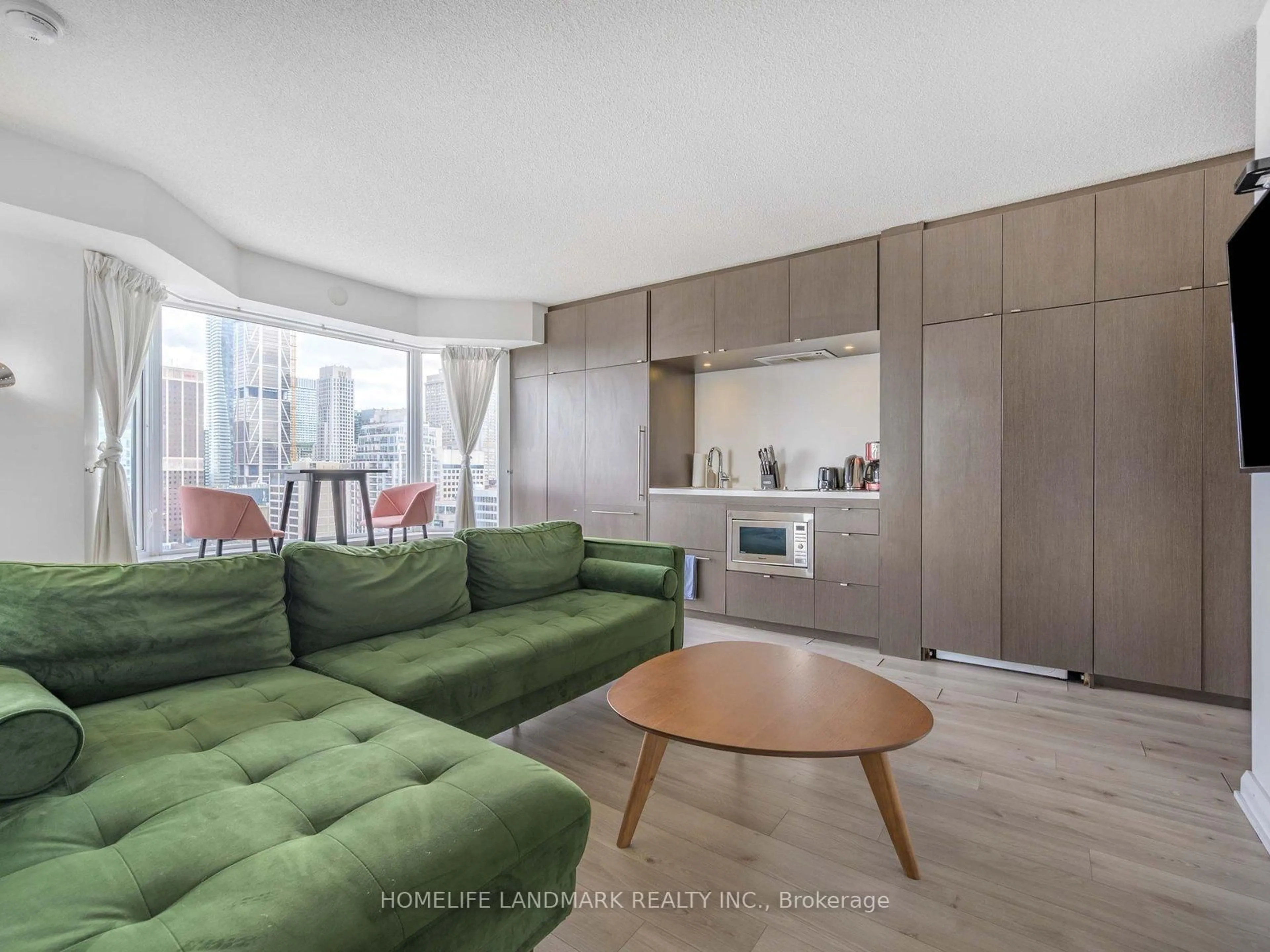 Living room with furniture, unknown for 155 Yorkville Ave #2504, Toronto Ontario M5R 0B4