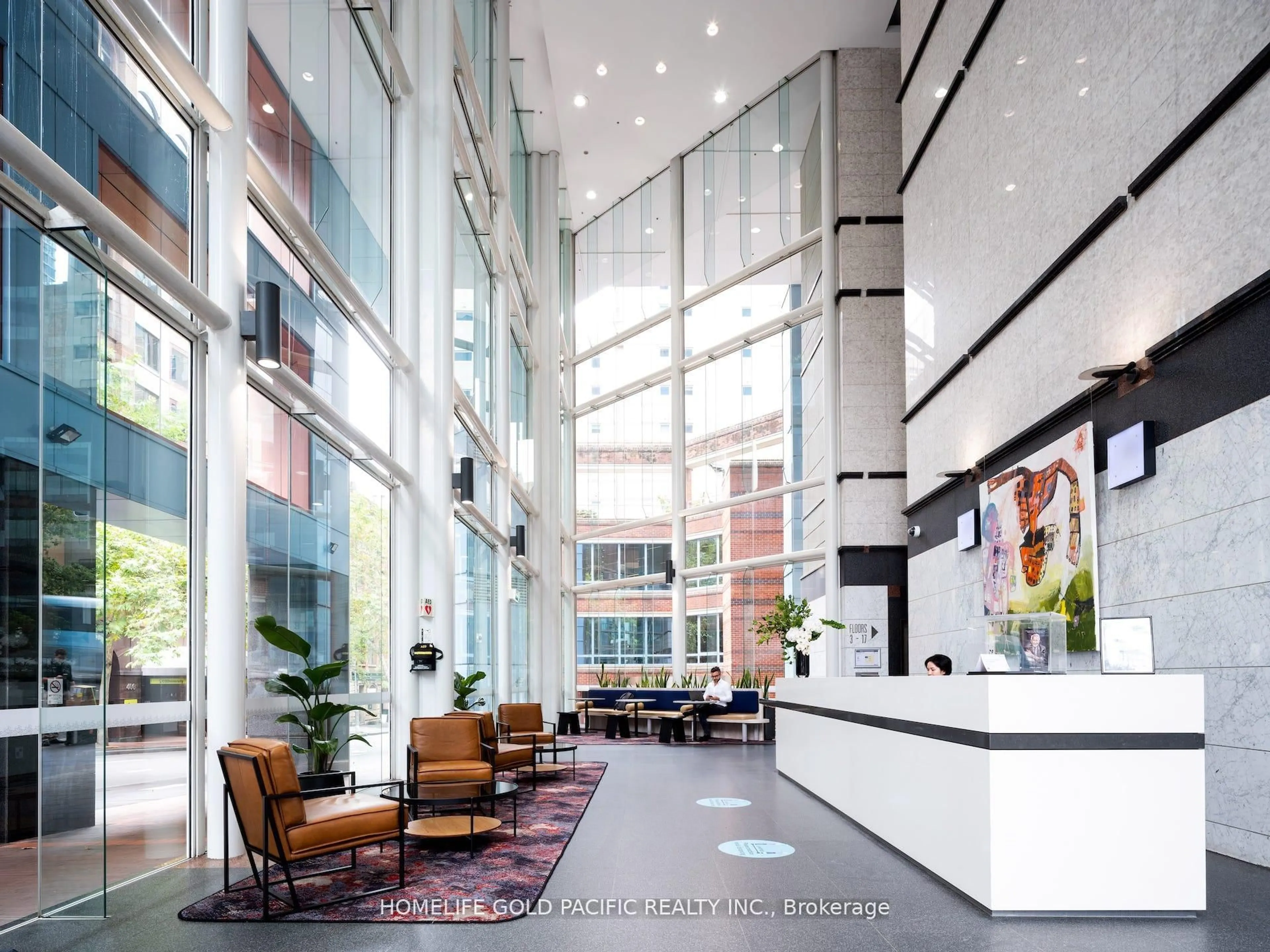 Lobby for 1 Market St #3008, Toronto Ontario M5E 0A2
