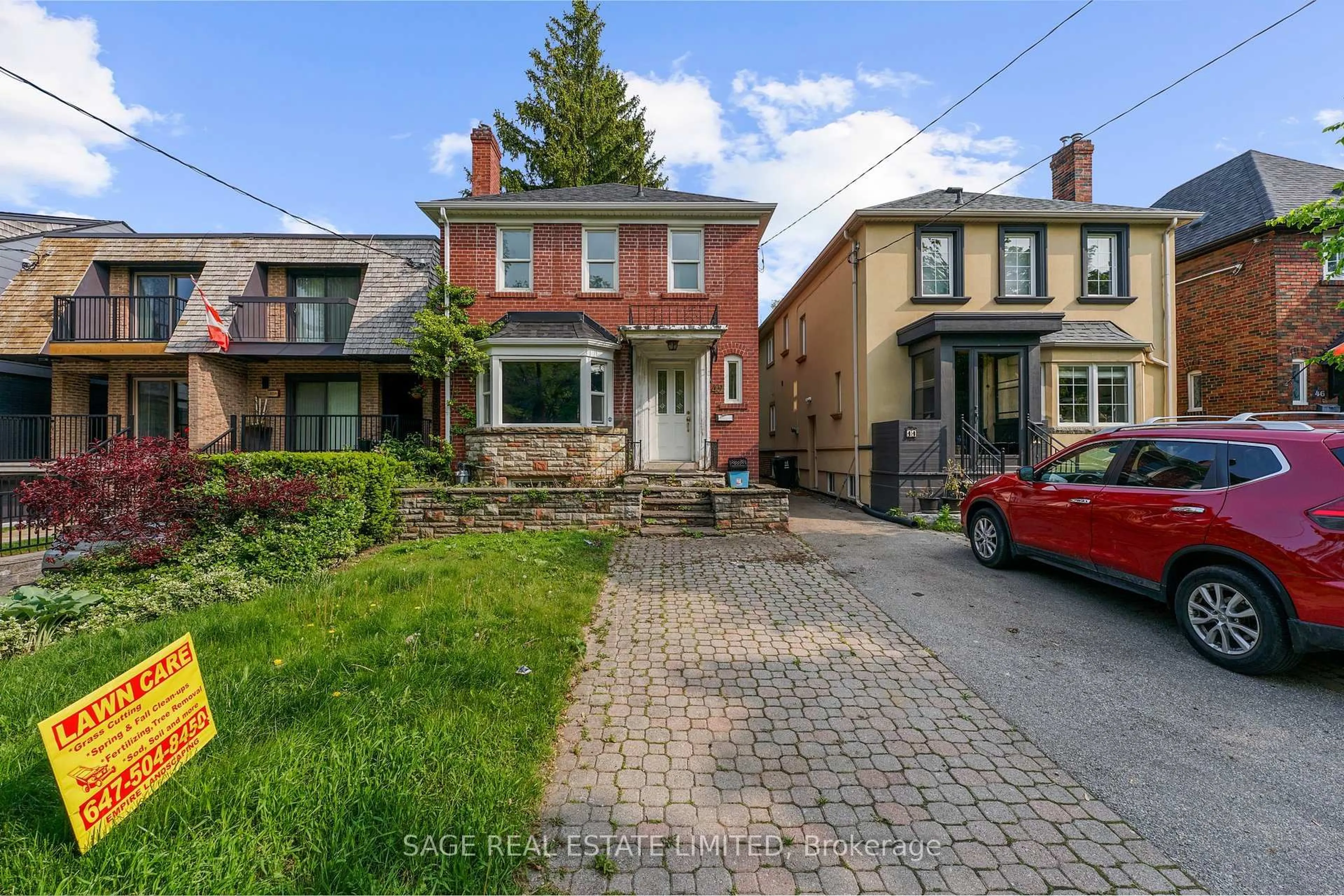 Home with brick exterior material, street for 42 Sherwood Ave, Toronto Ontario M1R 1N5