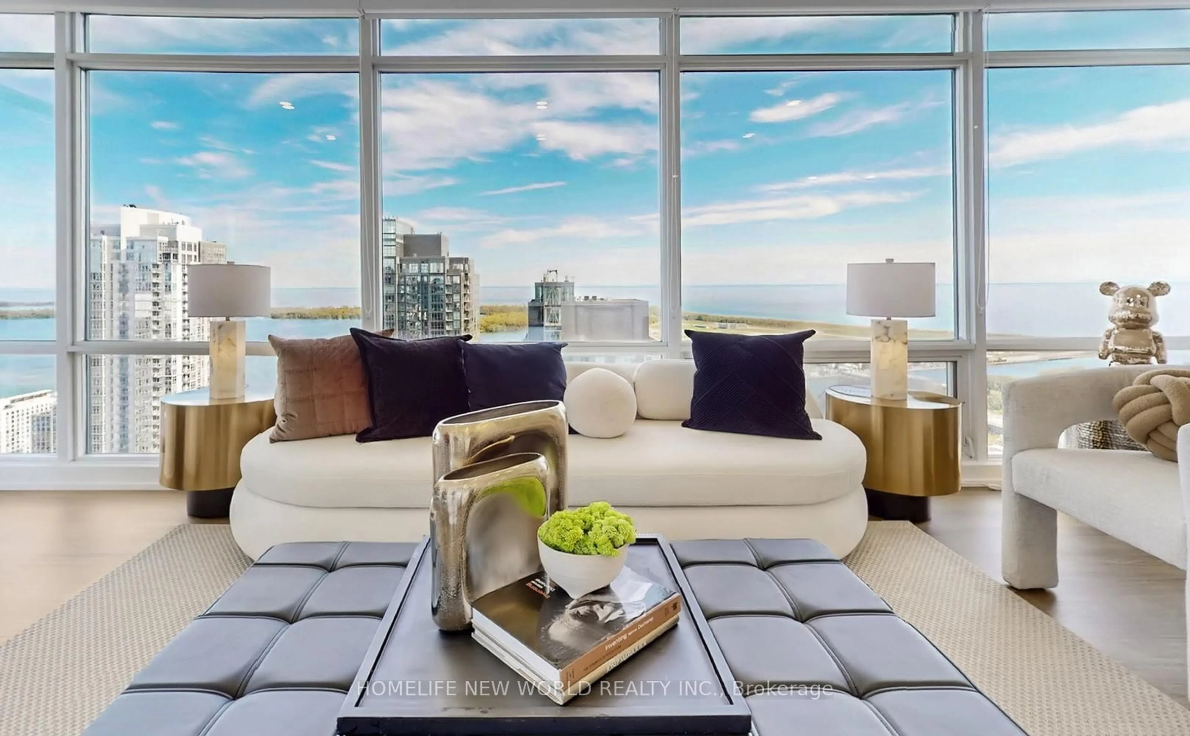 Living room with furniture, unknown for 25 Telegram Mews #5106, Toronto Ontario M5V 3Z1