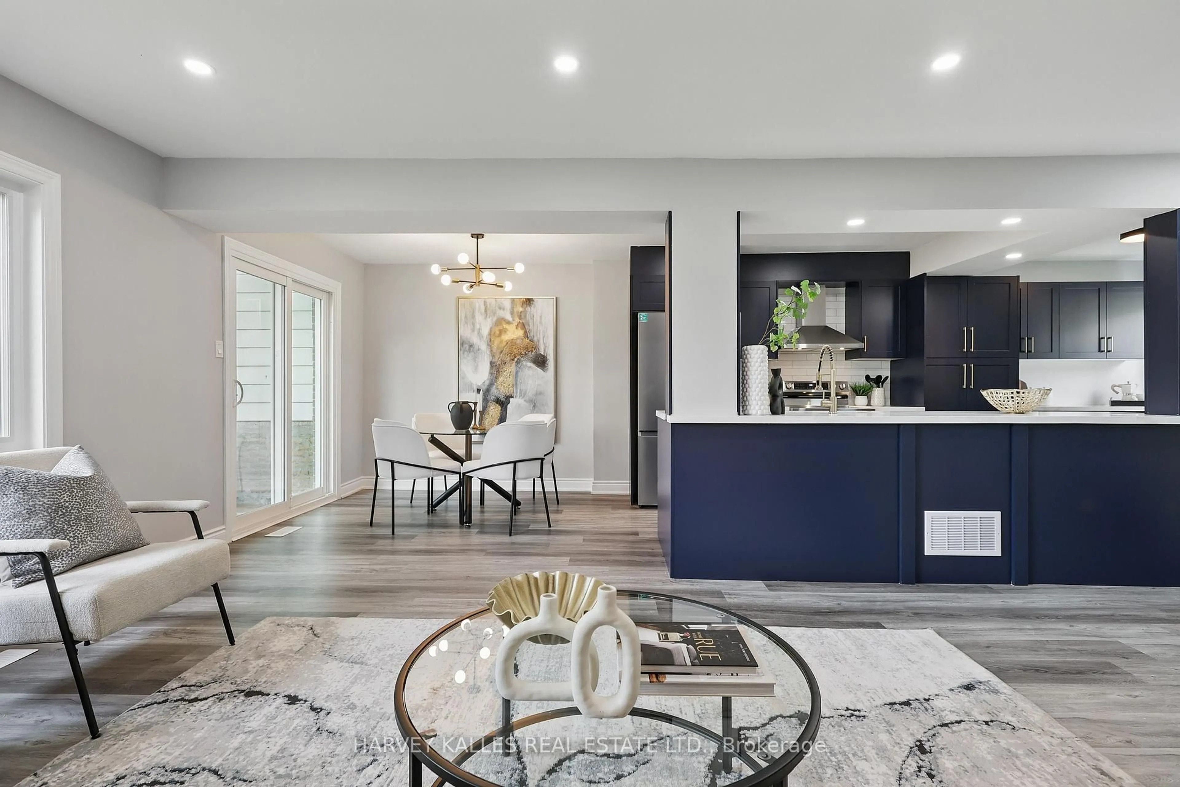 Open concept kitchen, unknown for 1 Vanity Crt, Toronto Ontario M3A 1W9