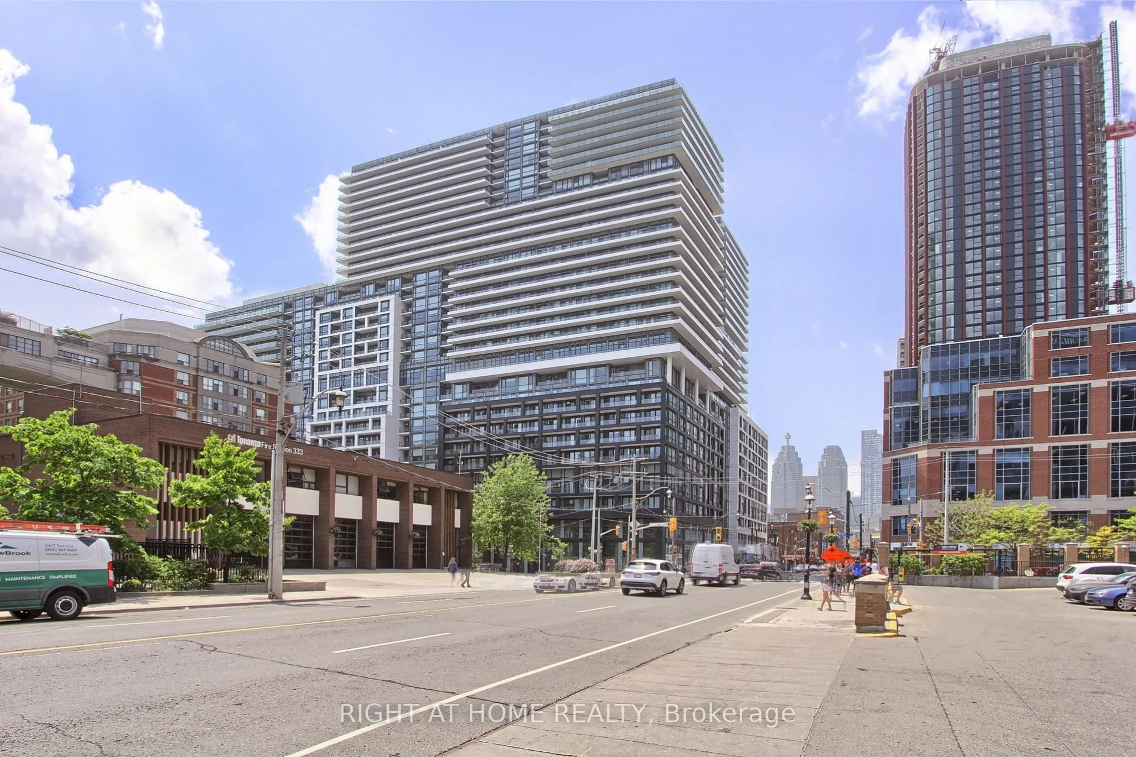 Patio, street for 70 Princess St #312B E, Toronto Ontario M5A 0X6
