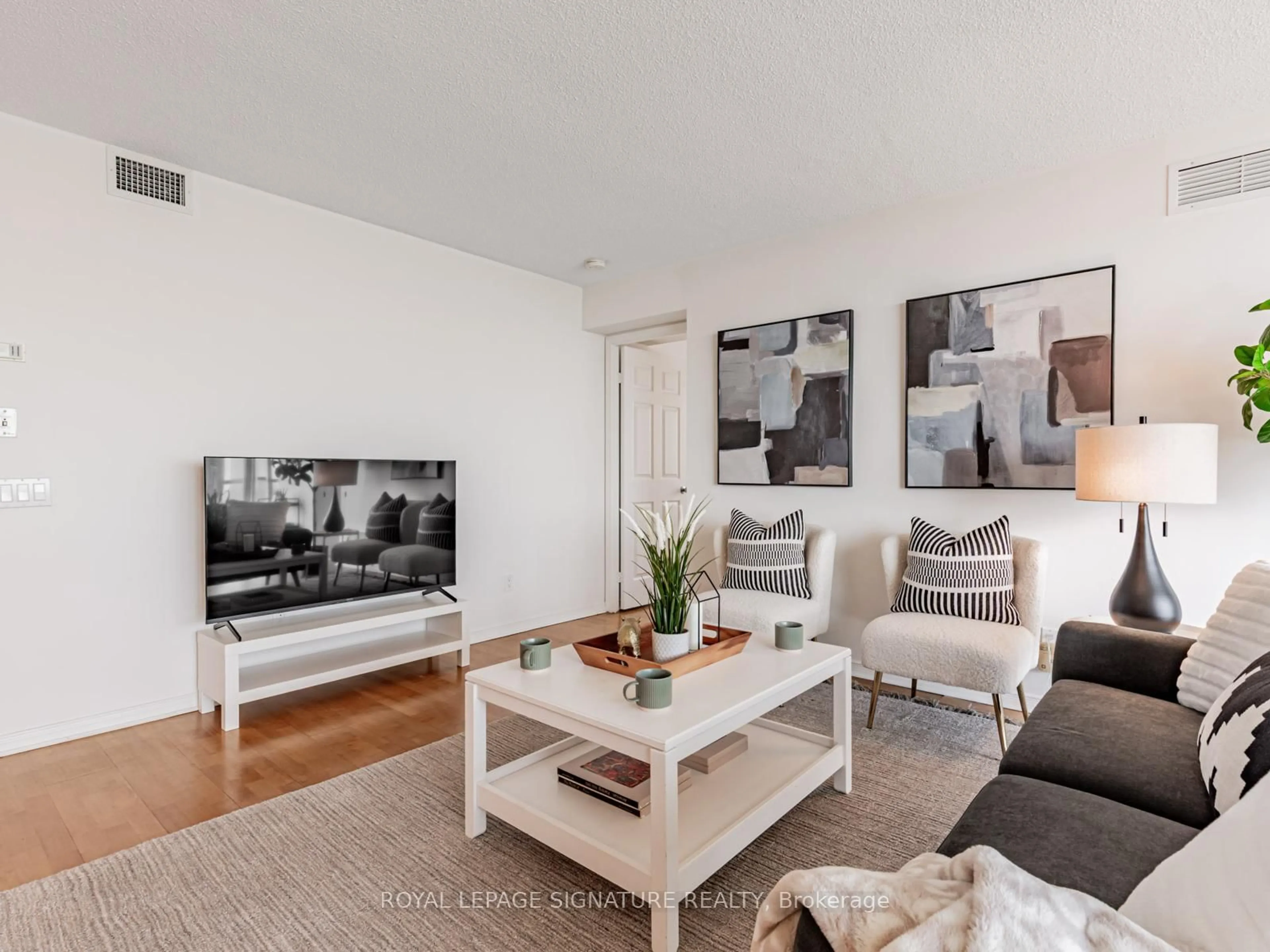 Living room with furniture, unknown for 30 Harrison Garden #2702, Toronto Ontario M2N 7A9