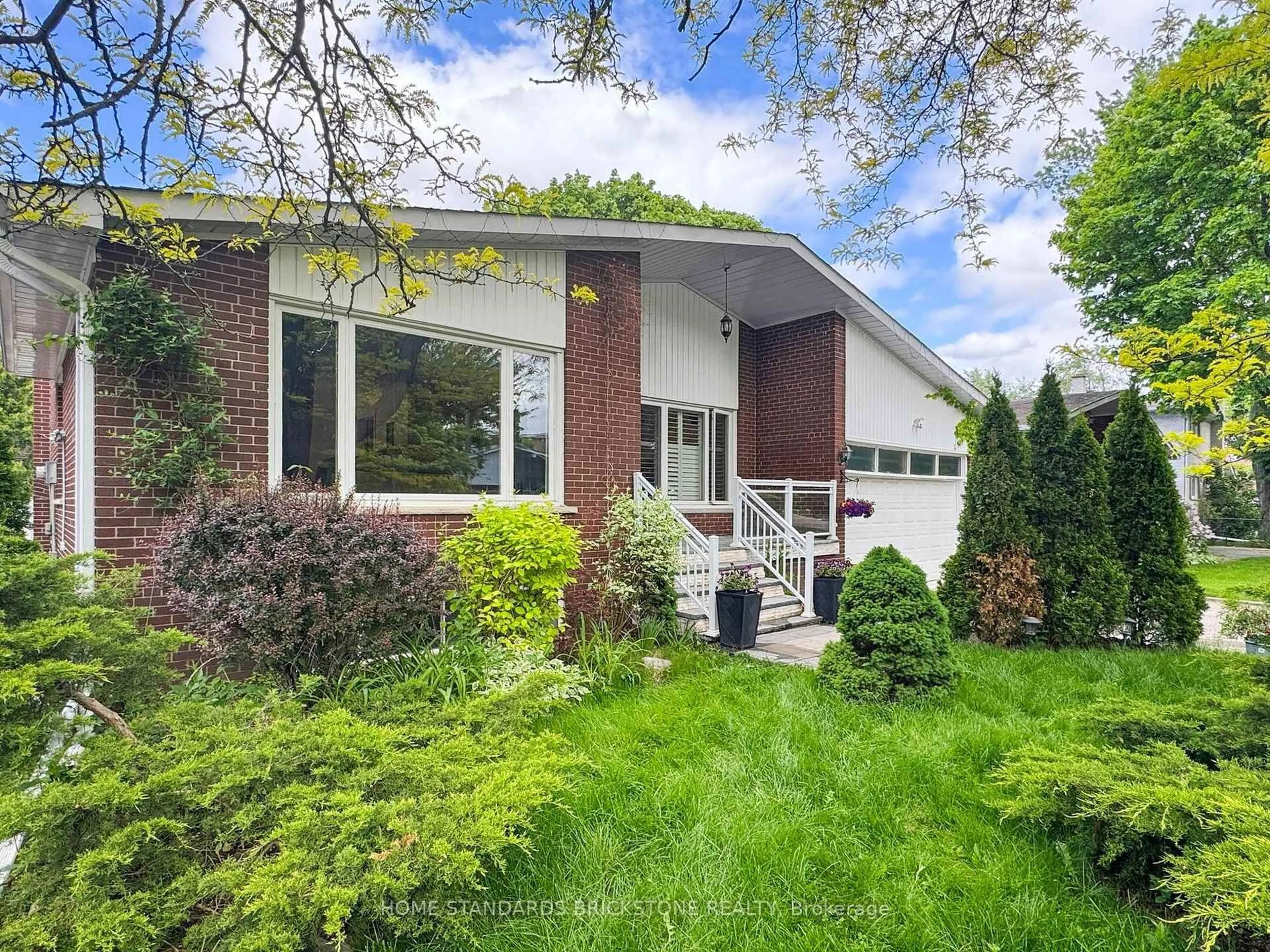 Home with brick exterior material, street for 4 Rockland Dr, Toronto Ontario M2M 2Y9
