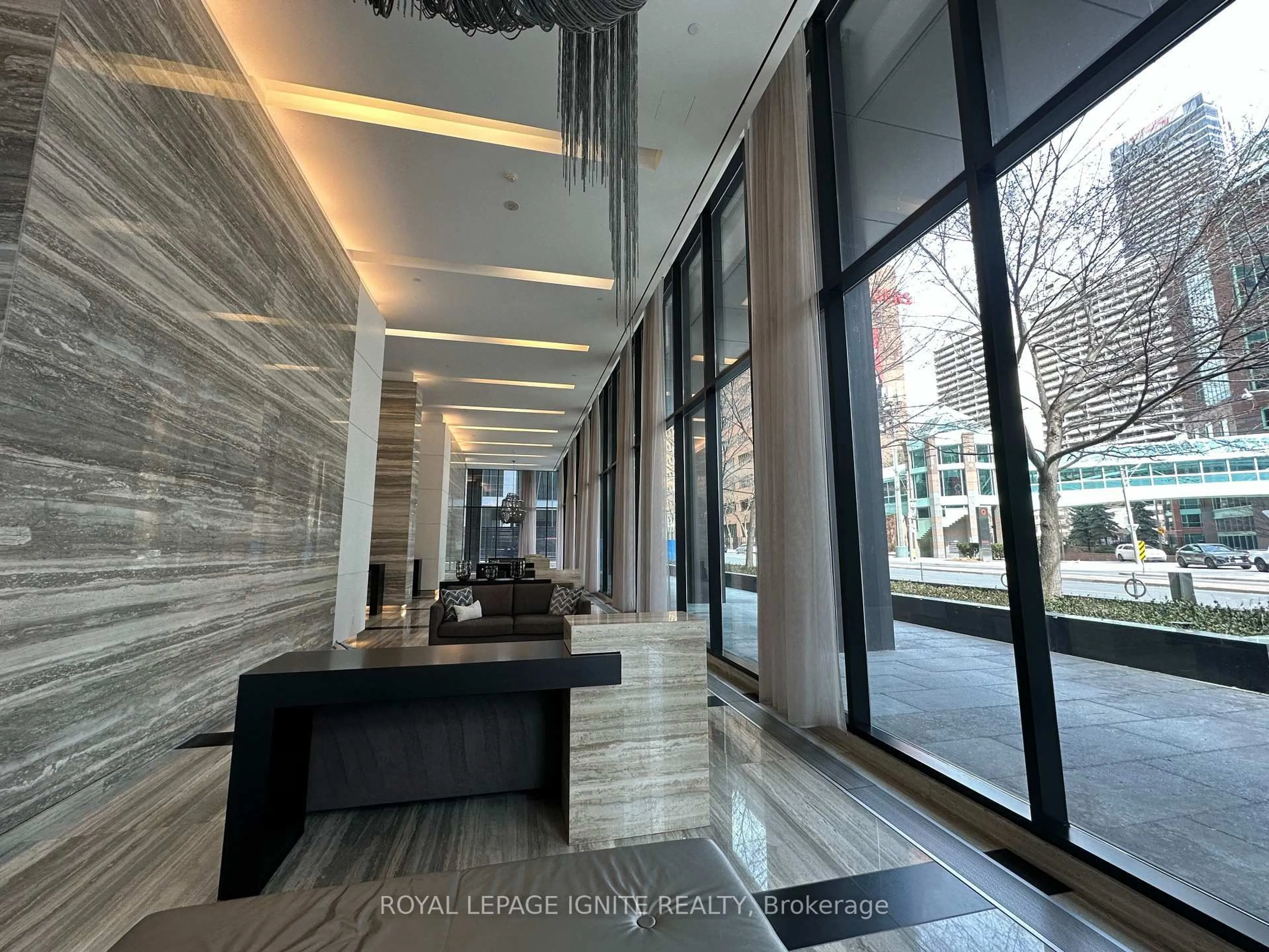 Indoor foyer for 110 Charles St #1809, Toronto Ontario M4Y 1T5