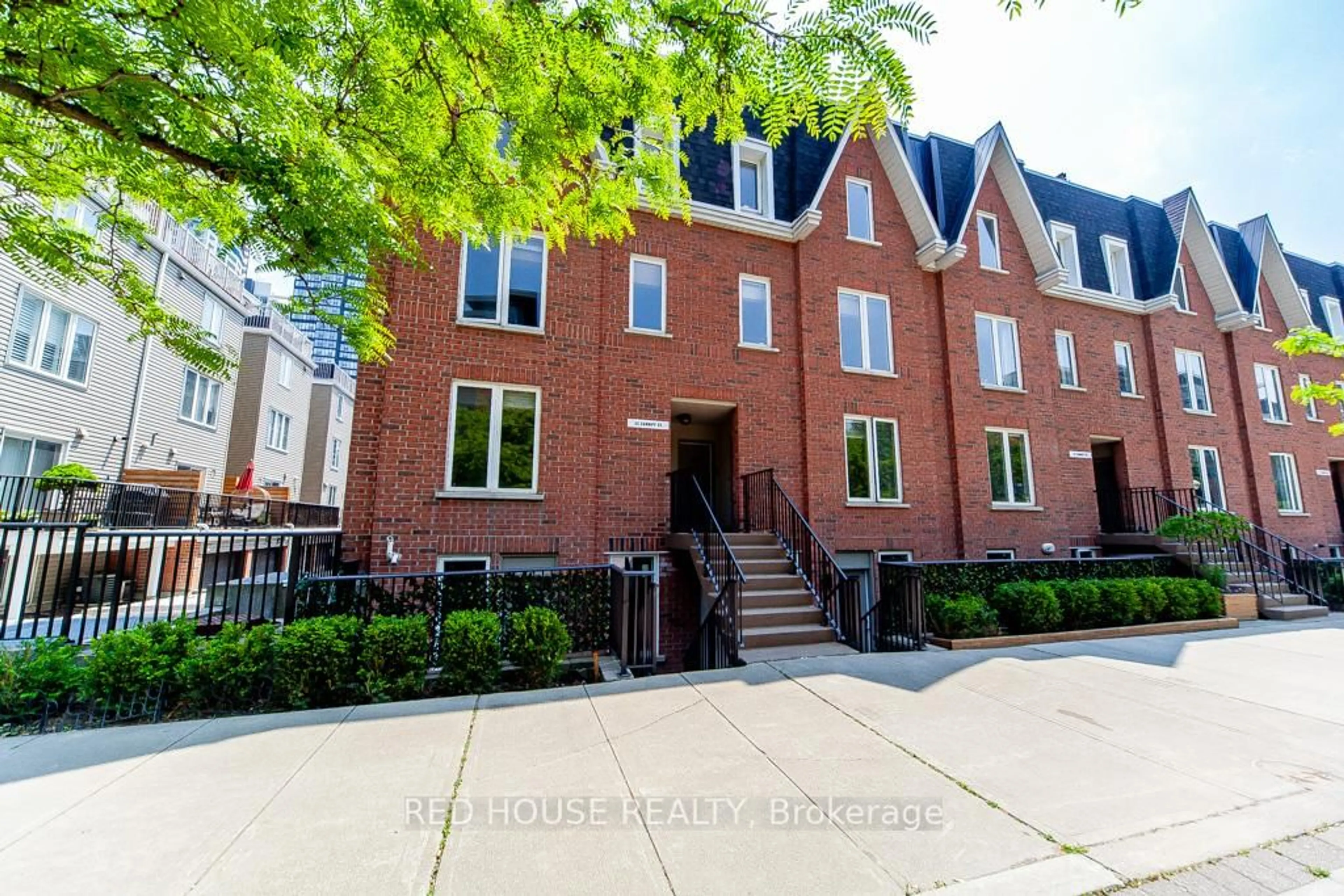 Home with brick exterior material, street for 33 Canniff St #714, Toronto Ontario M5V 3G1