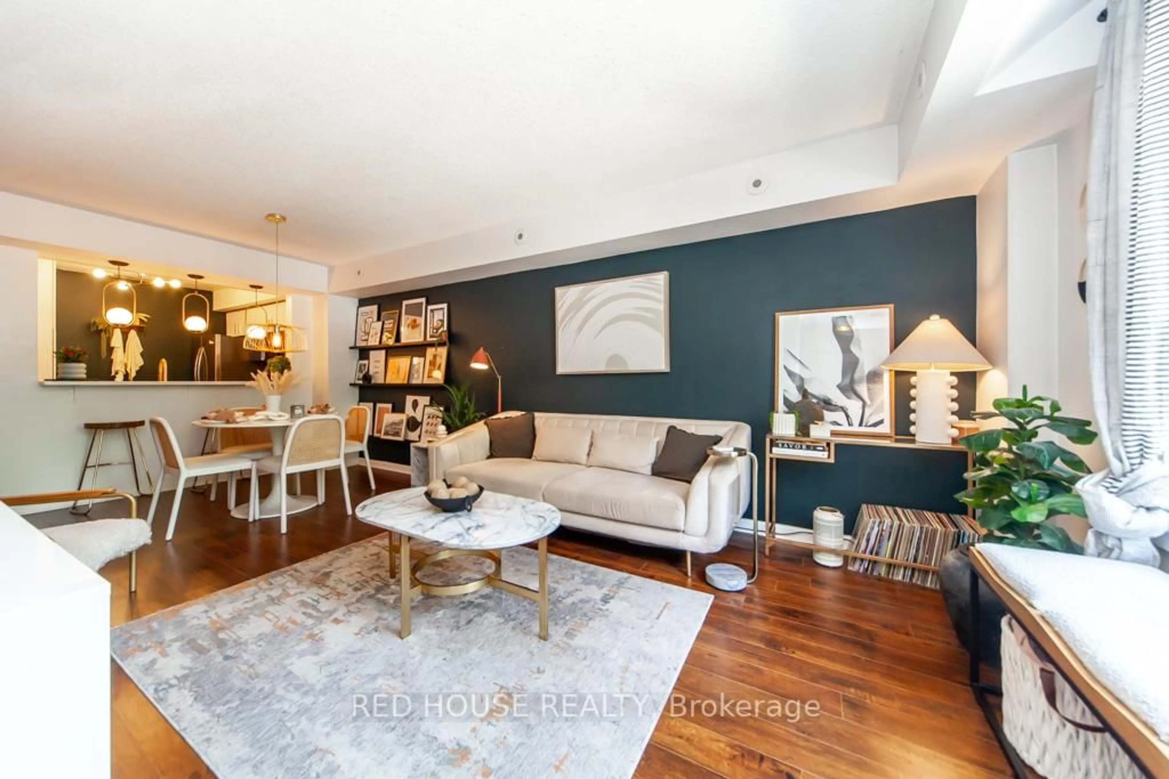 Living room with furniture, unknown for 33 Canniff St #714, Toronto Ontario M5V 3G1
