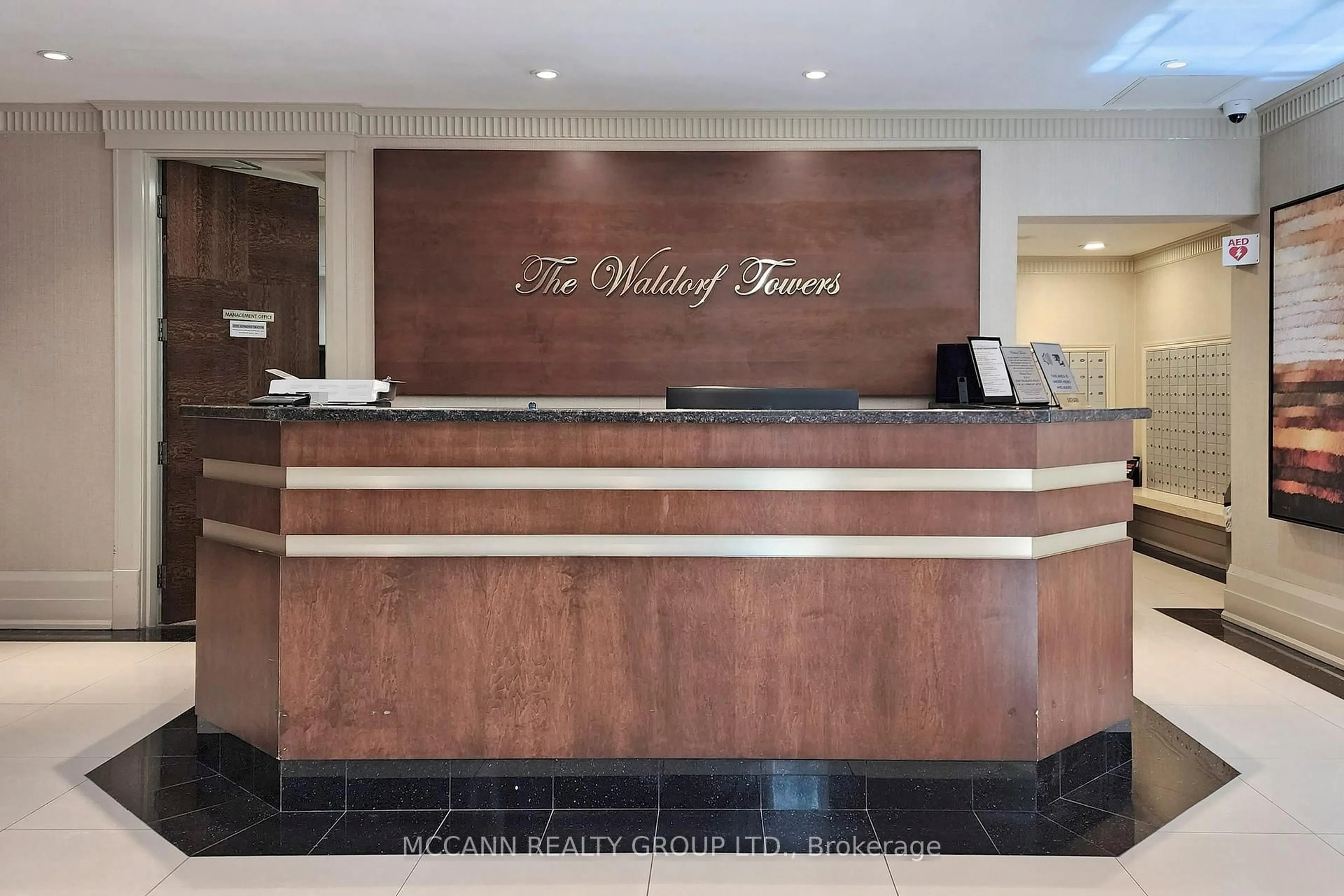 Lobby for 2 Rean Dr #613, Toronto Ontario M2K 3B8
