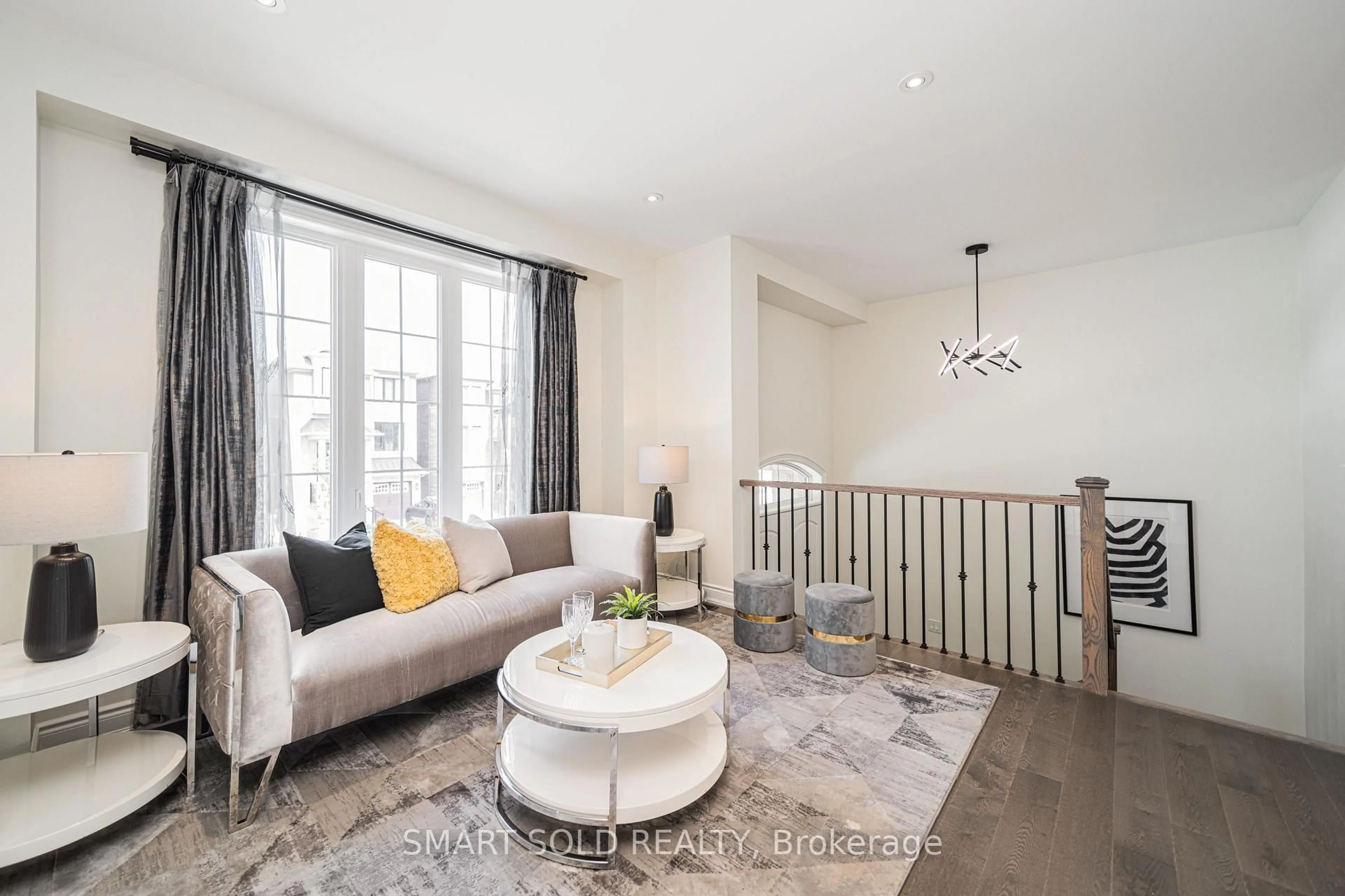 Living room with furniture, unknown for 78 William Durie Way, Toronto Ontario M2R 0A9