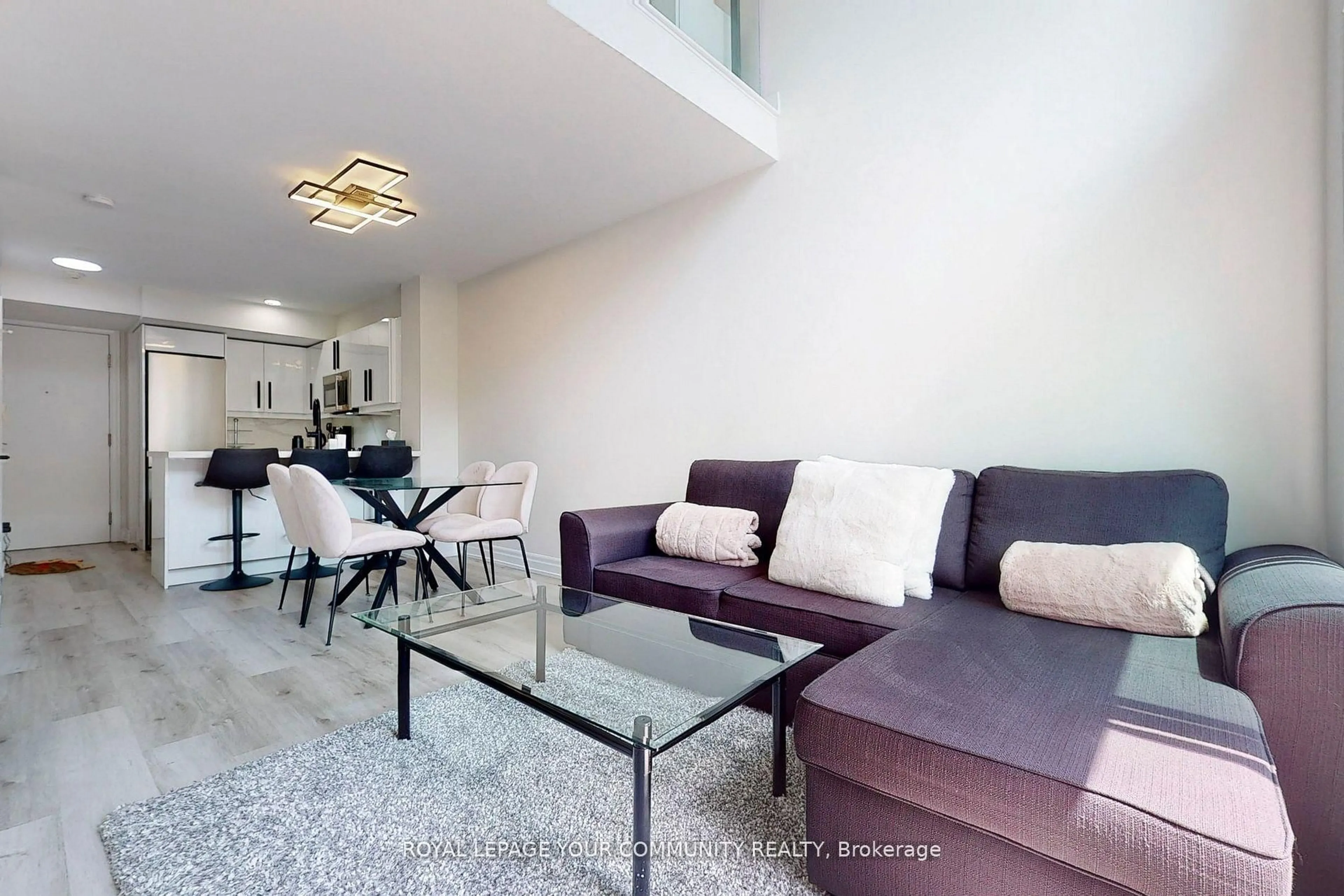Living room with furniture, unknown for 188 Doris Ave #1514, Toronto Ontario M2N 6Z5