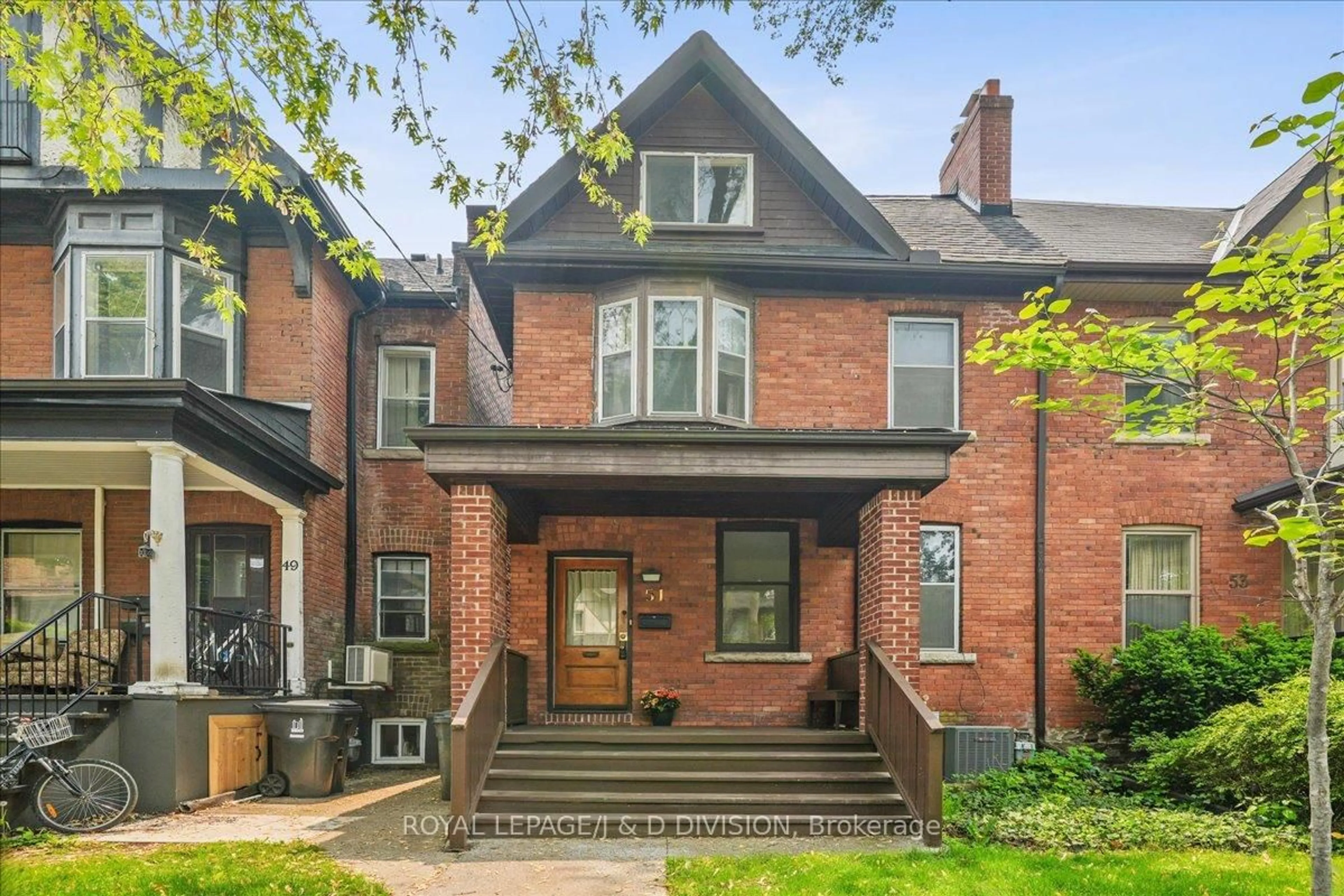 Home with brick exterior material, street for 51 Chicora Ave, Toronto Ontario M5R 1T7