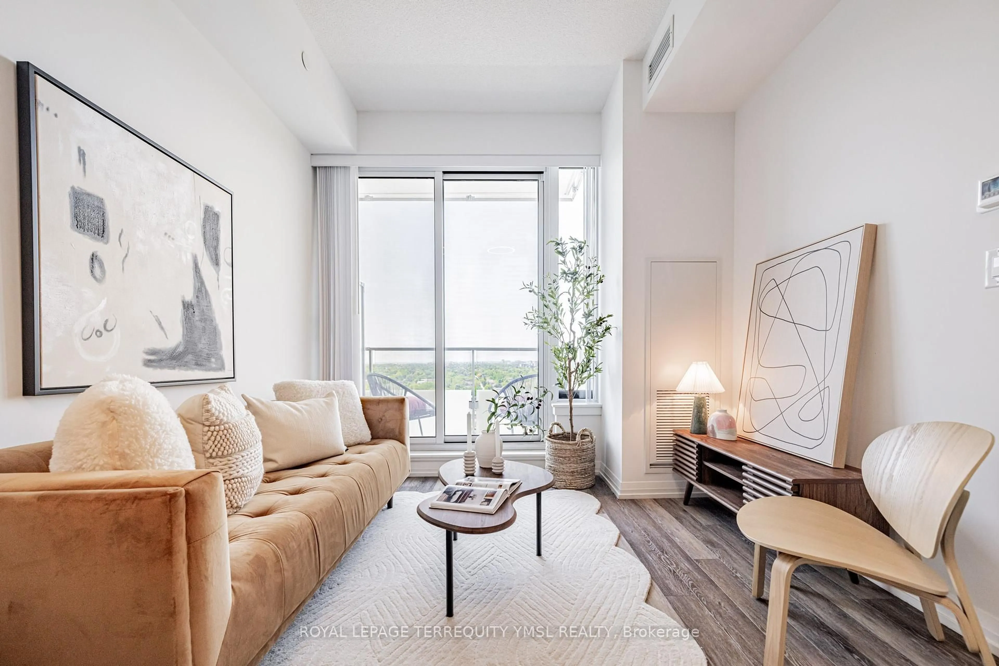 Living room with furniture, unknown for 75 Canterbury Pl #2311, Toronto Ontario M2N 0L2