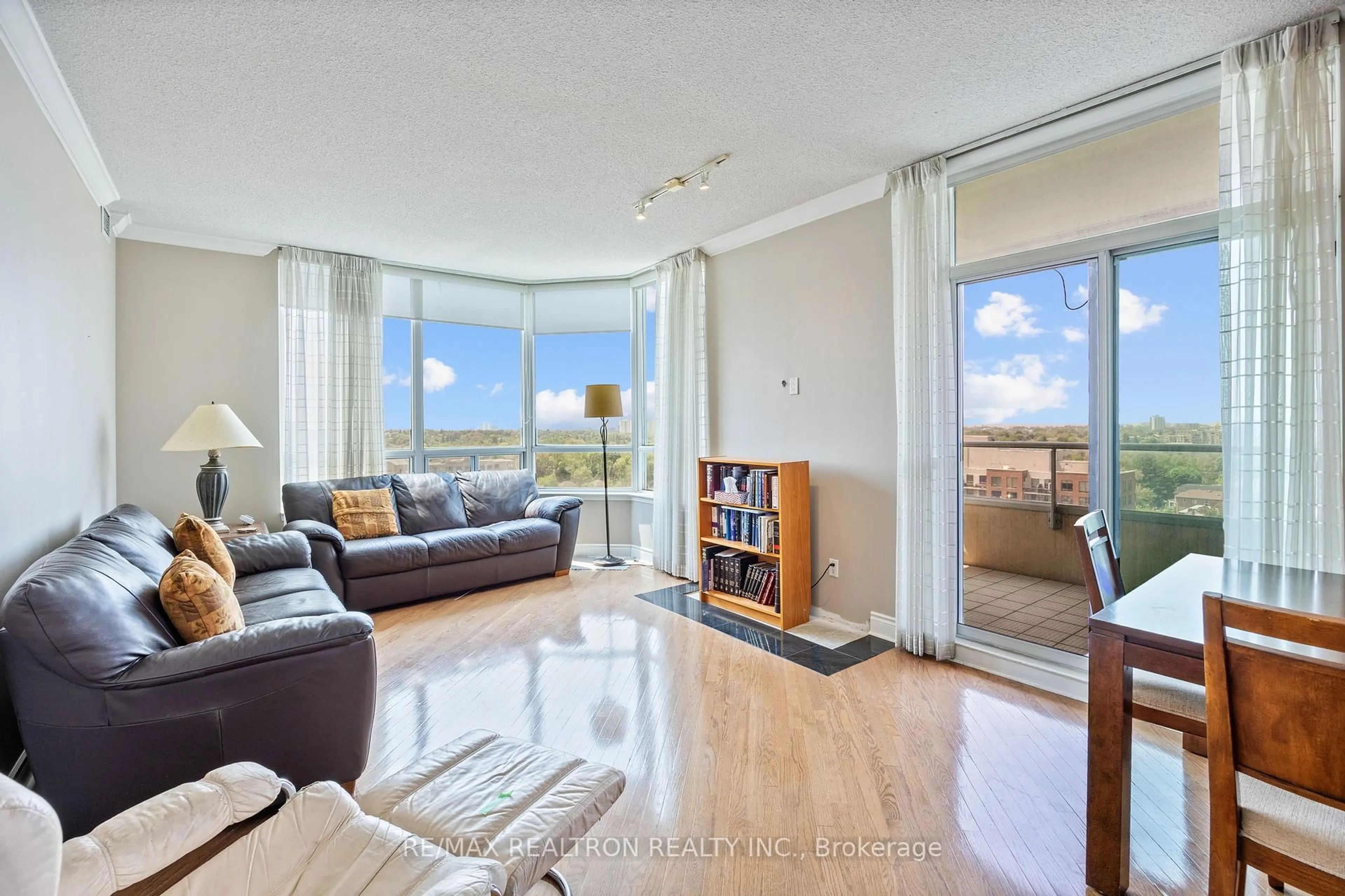 Living room with furniture, unknown for 8 Covington Rd #PH203, Toronto Ontario M6A 3E5
