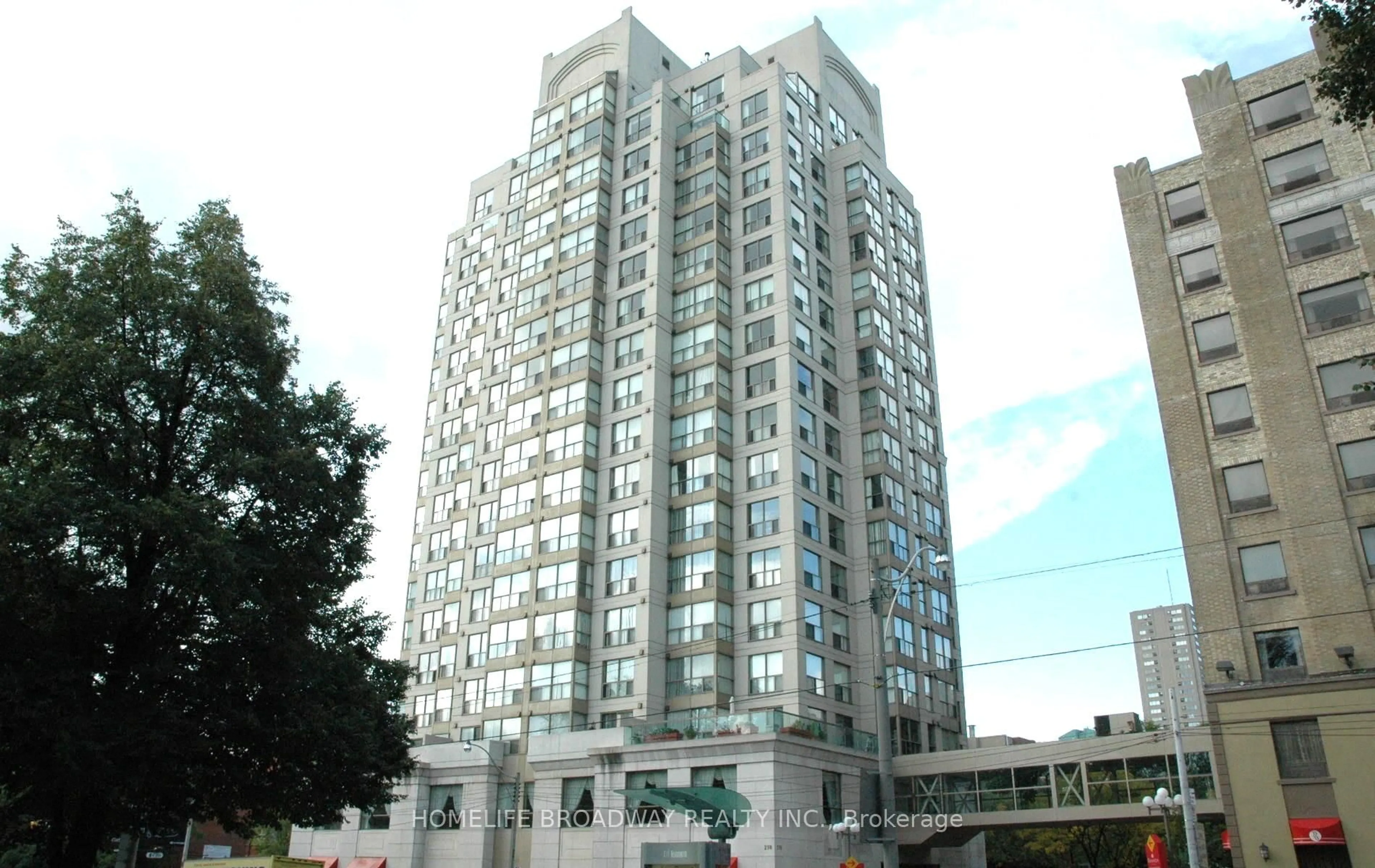 Indoor foyer for 298 Jarvis St #707, Toronto Ontario M5B 2M4