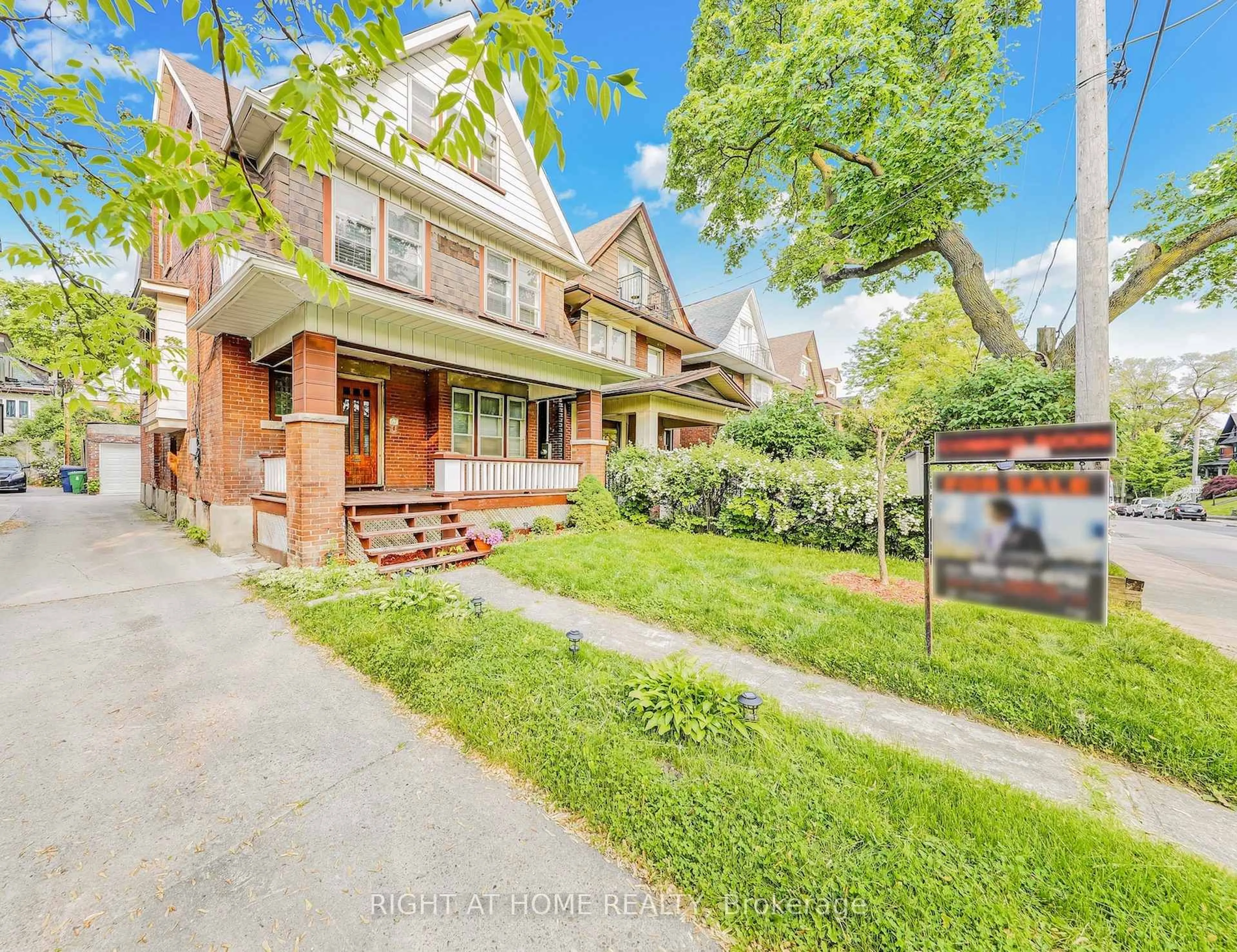Home with brick exterior material, street for 67 Oakwood Ave, Toronto Ontario M6H 2V7