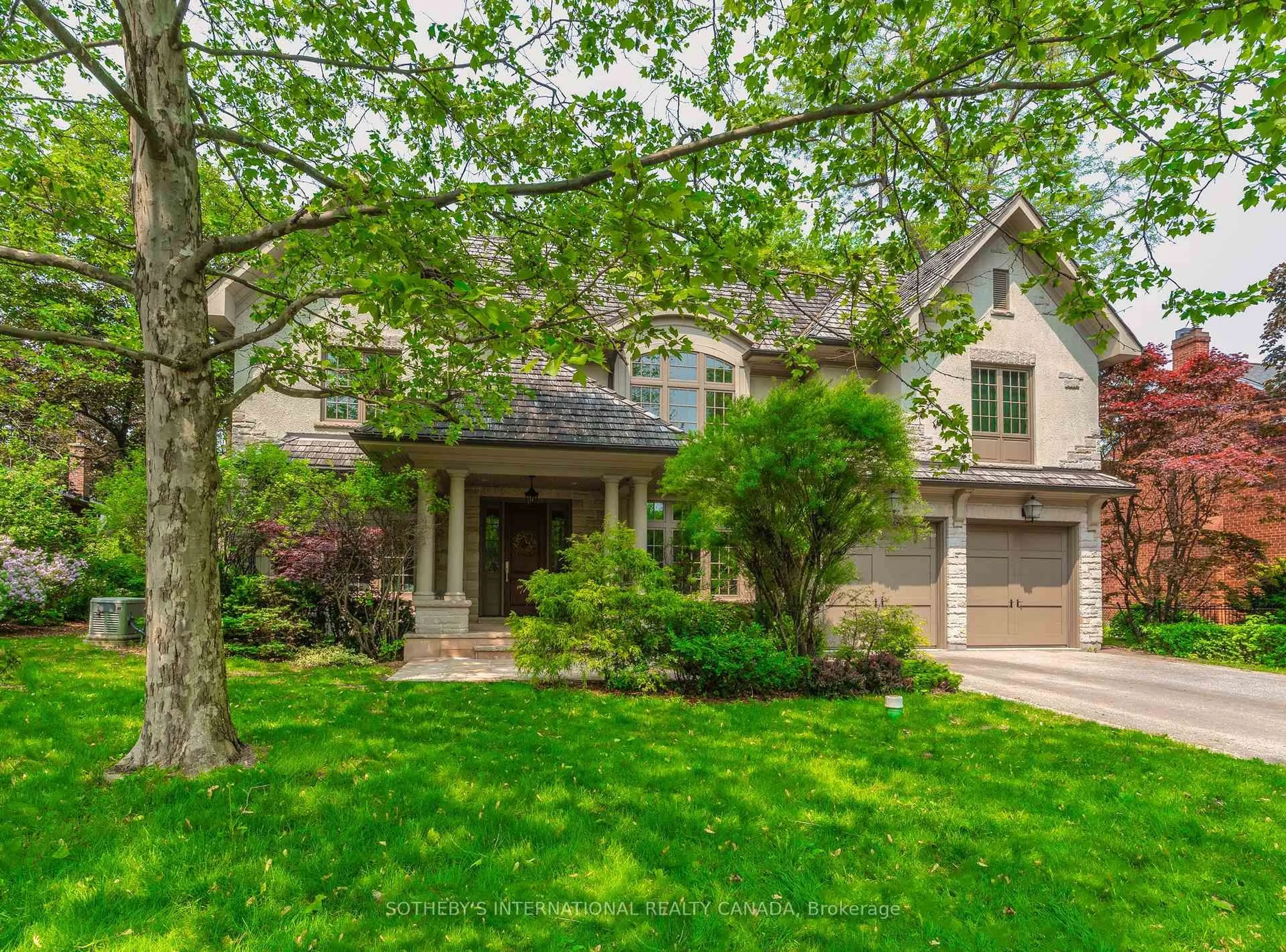 Home with brick exterior material, street for 53 Sandringham Dr, Toronto Ontario M5M 3G4