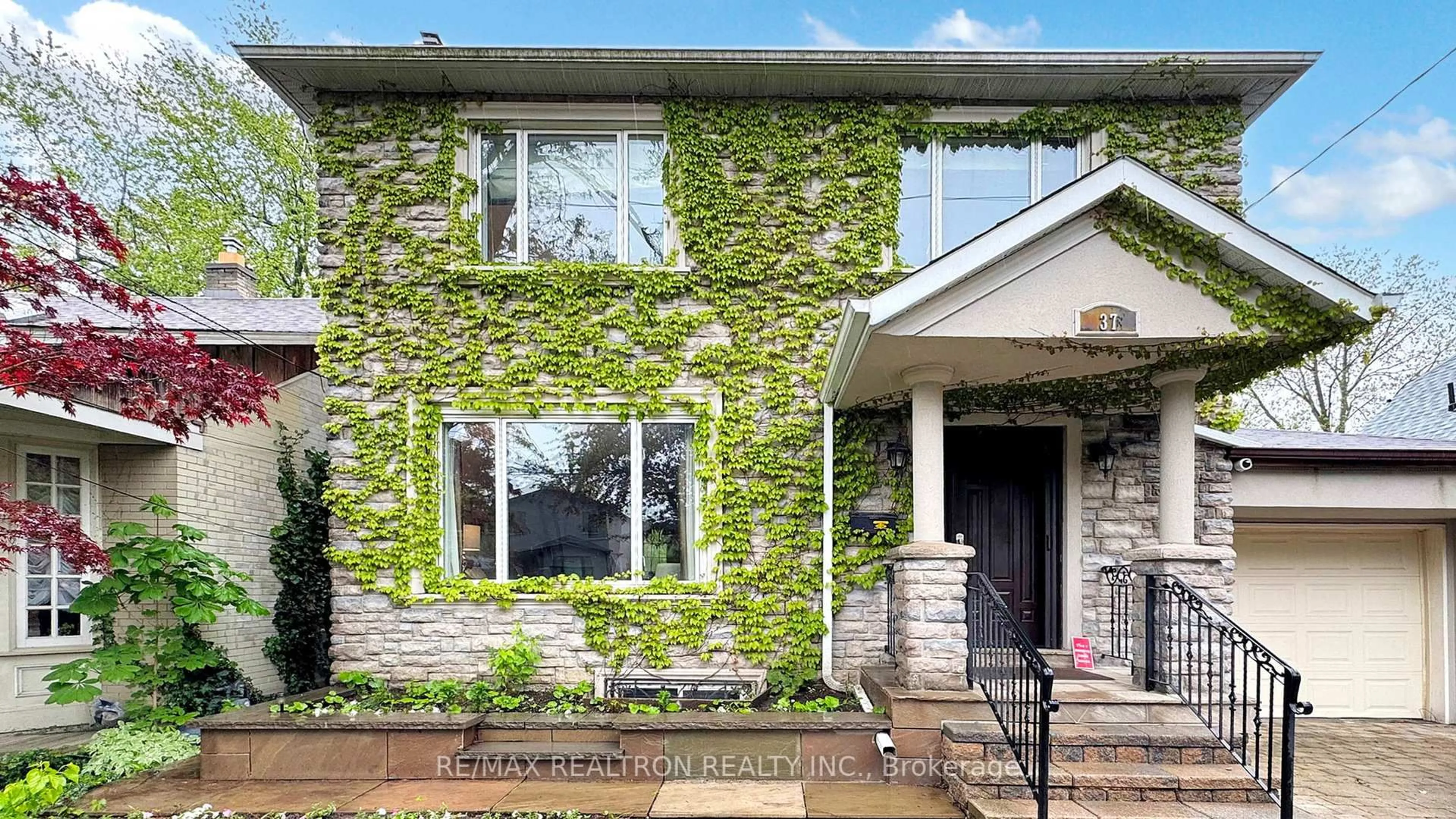 Home with brick exterior material, building for 37 Newton Dr, Toronto Ontario M2M 2M6