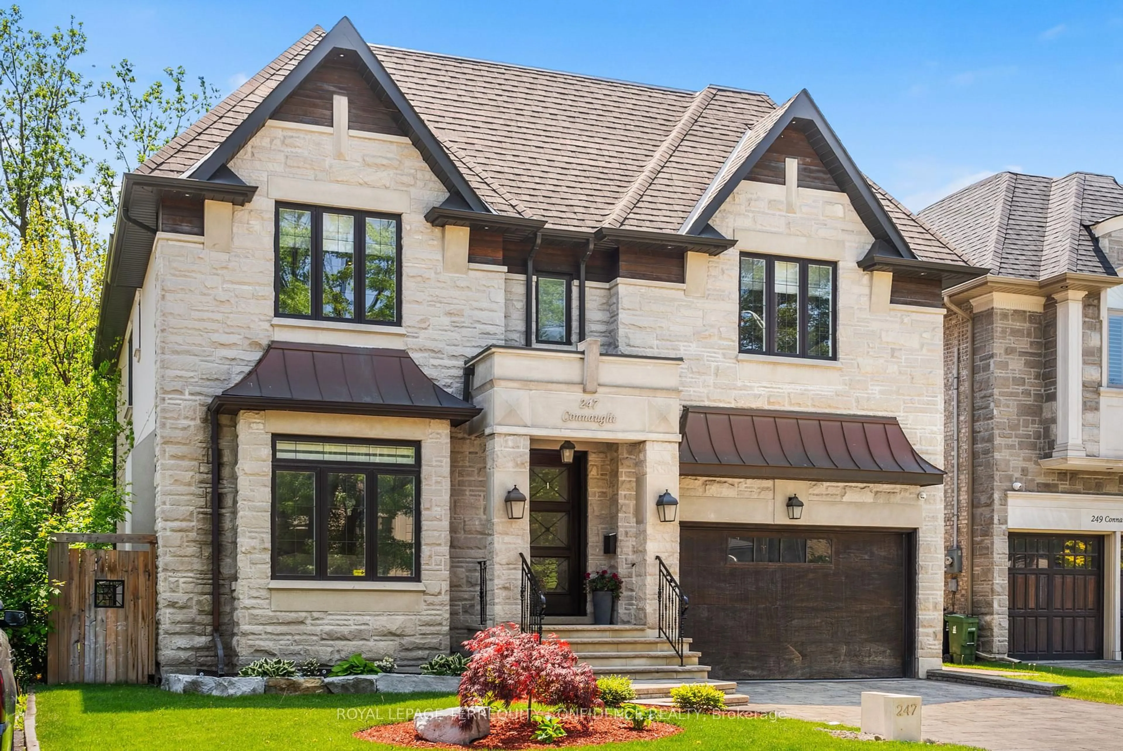 Home with brick exterior material, street for 247 Connaught Ave, Toronto Ontario M2M 1H7