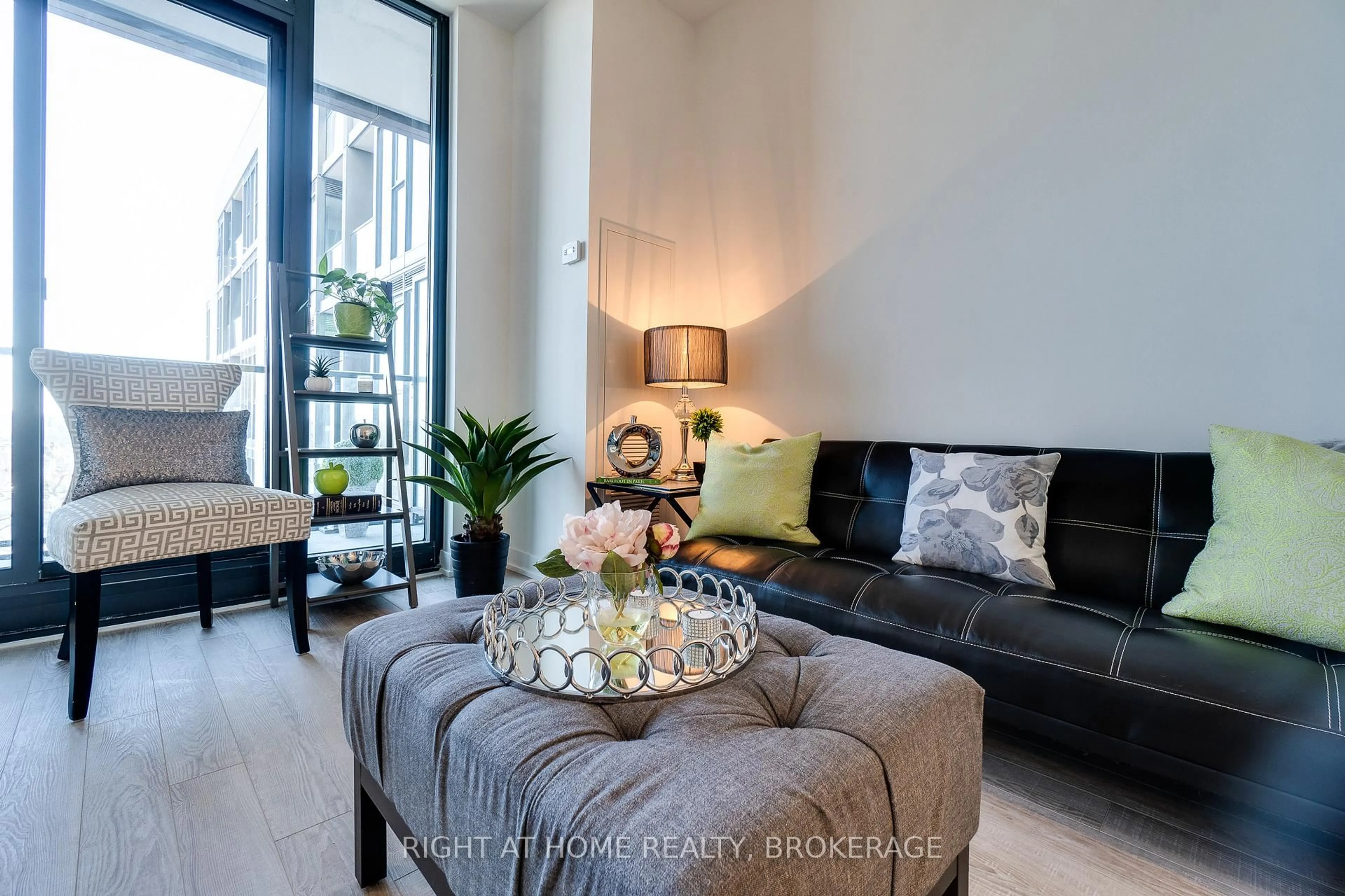 Living room with furniture, unknown for 250 Lawrence Ave #724, Toronto Ontario M5M 1B1