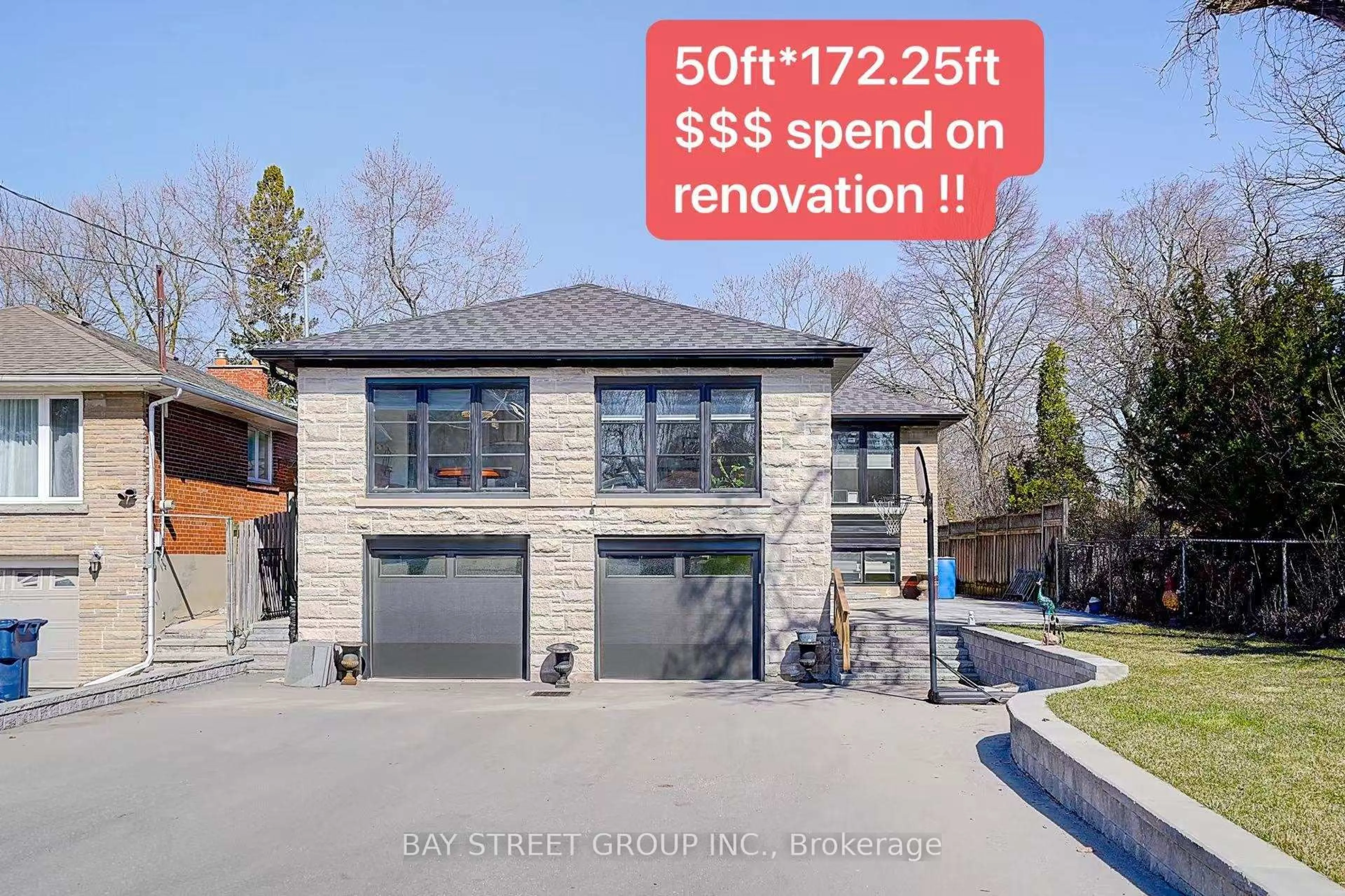 Home with brick exterior material, street for 7 Caswell Dr, Toronto Ontario M2M 3M1